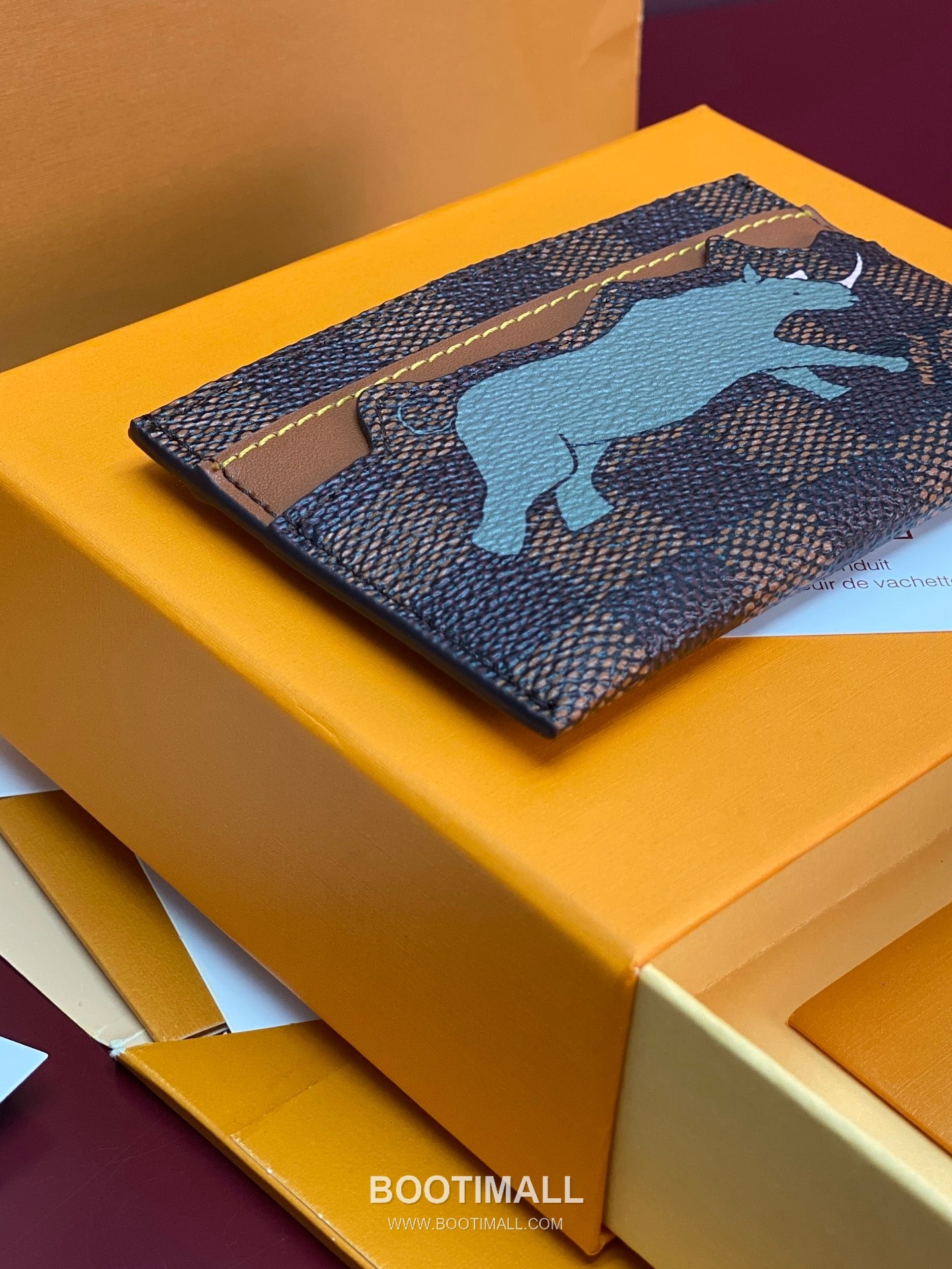 Louis Vuitton Double Card Holder N40873 Damier Heritage Canvas Card Holder 루이비통 더블 카드 홀더 다미에 헤리티지 캔버스 카드지갑 11cm 9