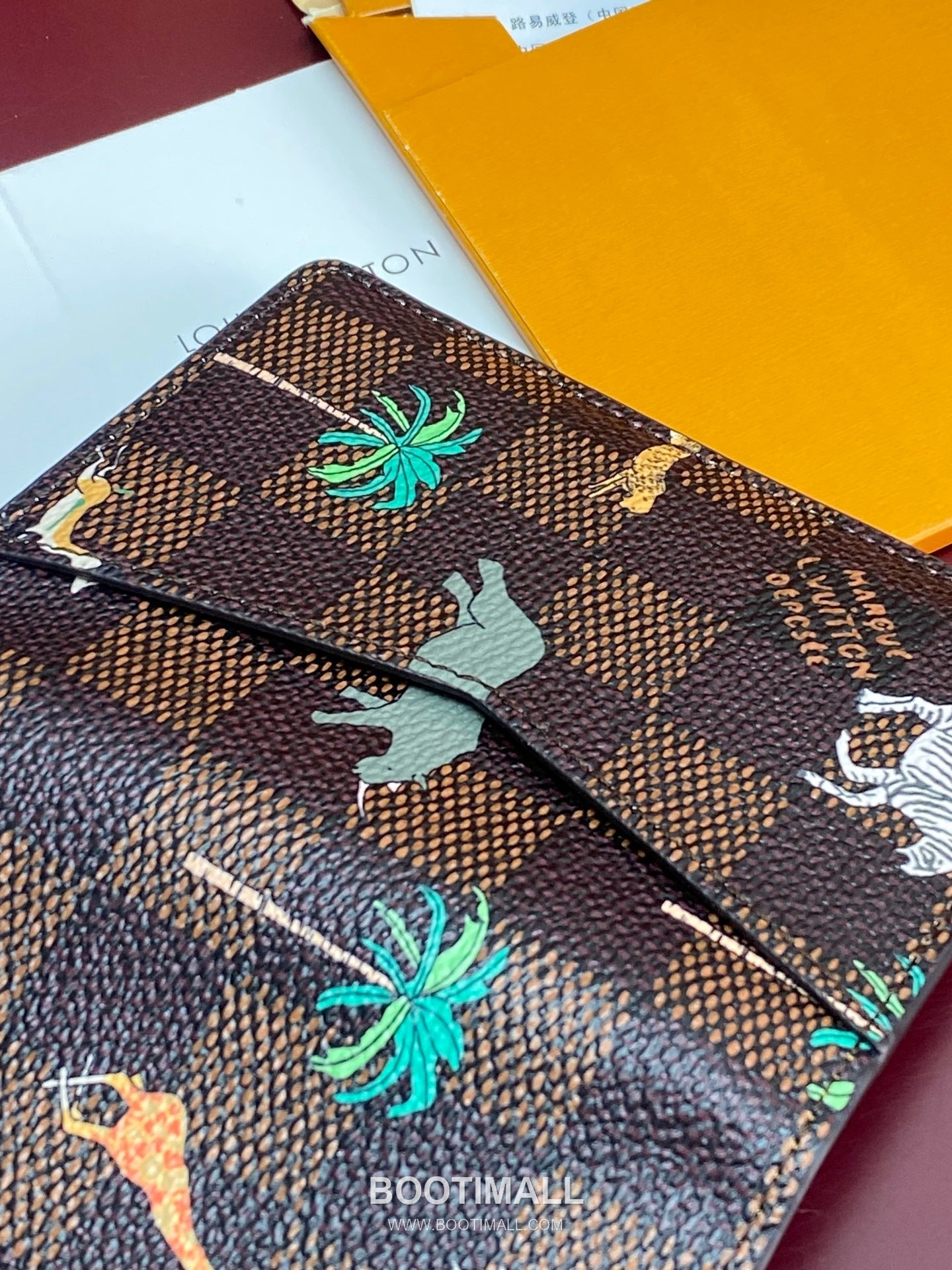 Louis Vuitton Pocket Organizer N40869 Damier Heritage Canvas Wallet 루이비통 포켓 오거나이저 다미에 헤리티지 캔버스 반지갑 11.1cm 8