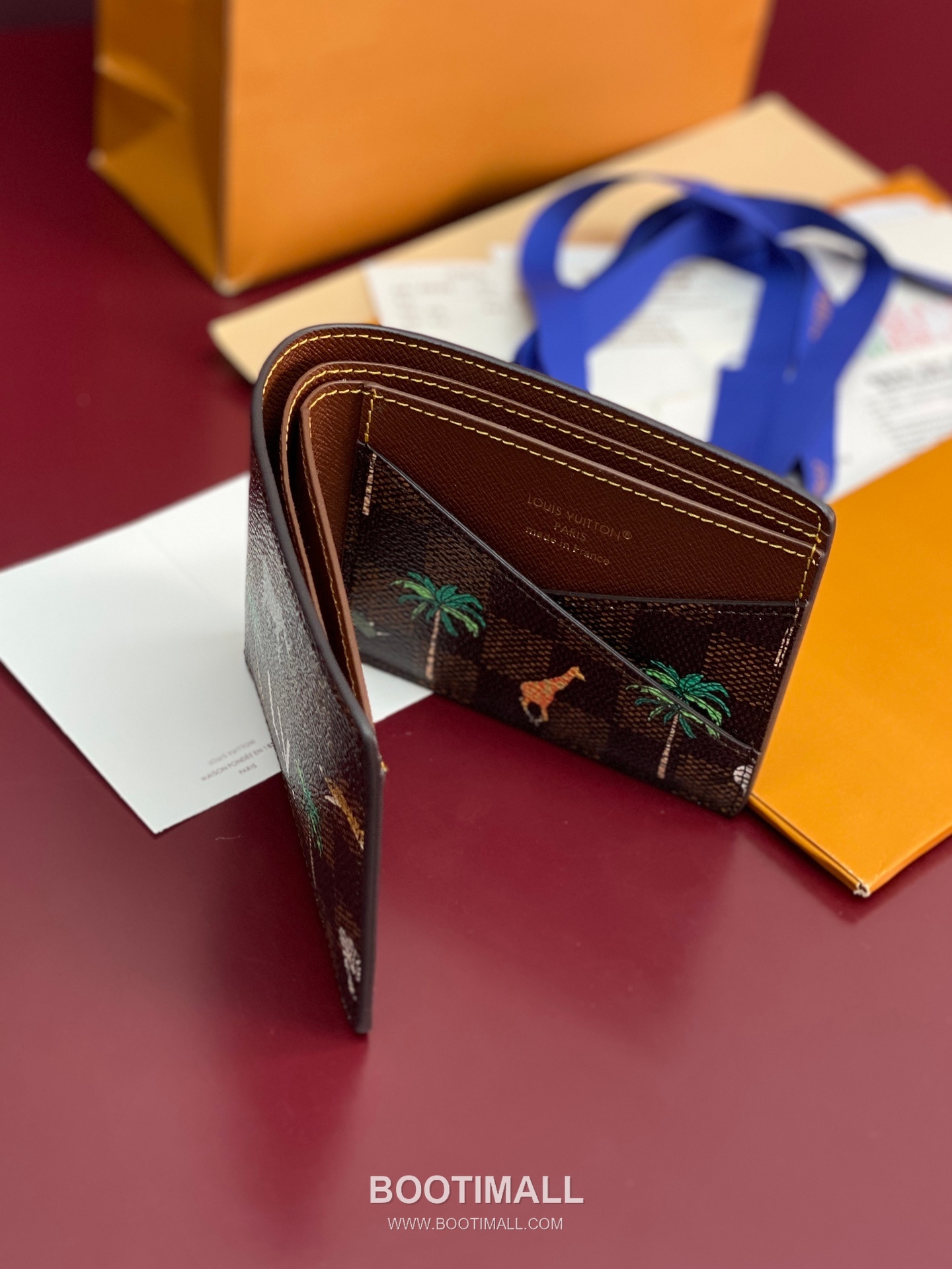 Louis Vuitton Multiple Wallet N40870 Damier Heritage Canvas Leather Wallet 루이비통 멀티플 월릿 다미에 헤리티지 캔버스 레더 반지갑 11.5cm 5