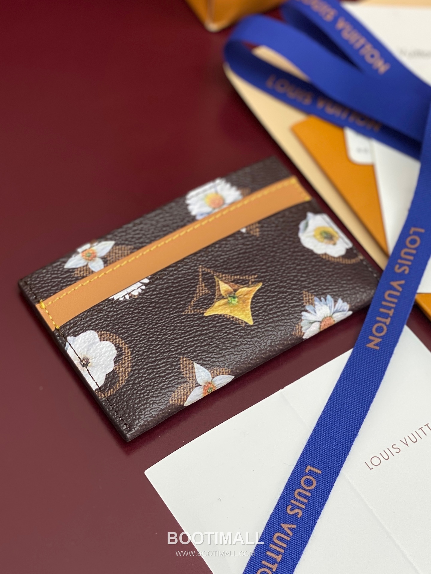 Louis Vuitton Double Card Holder M27551 Monogram Floral Coated Canvas Card Holder 루이비통 더블 카드 홀더 모노그램 플로럴 코팅 캔버스 카드지갑 11cm 3
