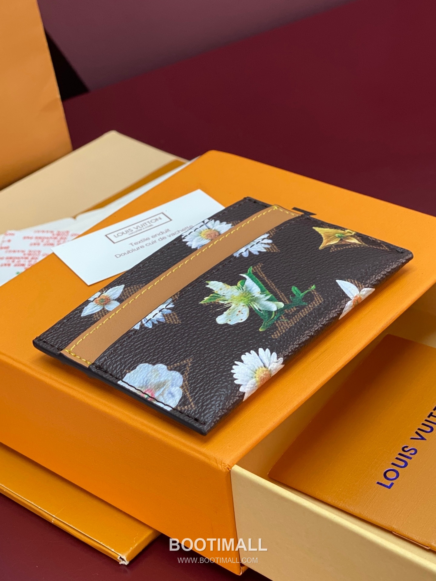 Louis Vuitton Double Card Holder M27551 Monogram Floral Coated Canvas Card Holder 루이비통 더블 카드 홀더 모노그램 플로럴 코팅 캔버스 카드지갑 11cm 10