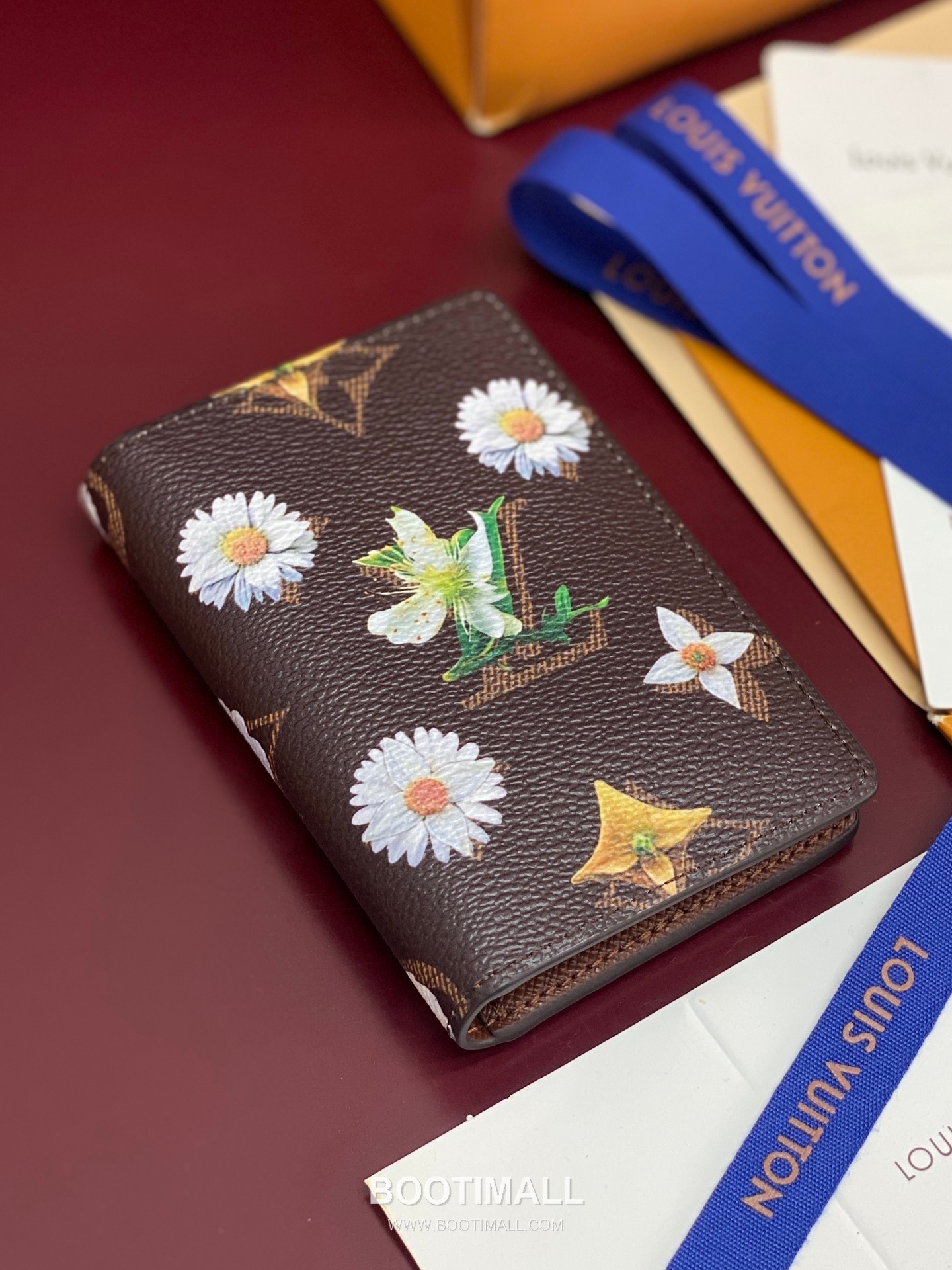 Louis Vuitton Pocket Organizer M27542 Monogram Floral Coated Canvas Wallet 루이비통 포켓 오거나이저 모노그램 플로럴 코팅 캔버스 반지갑 11.1cm 3