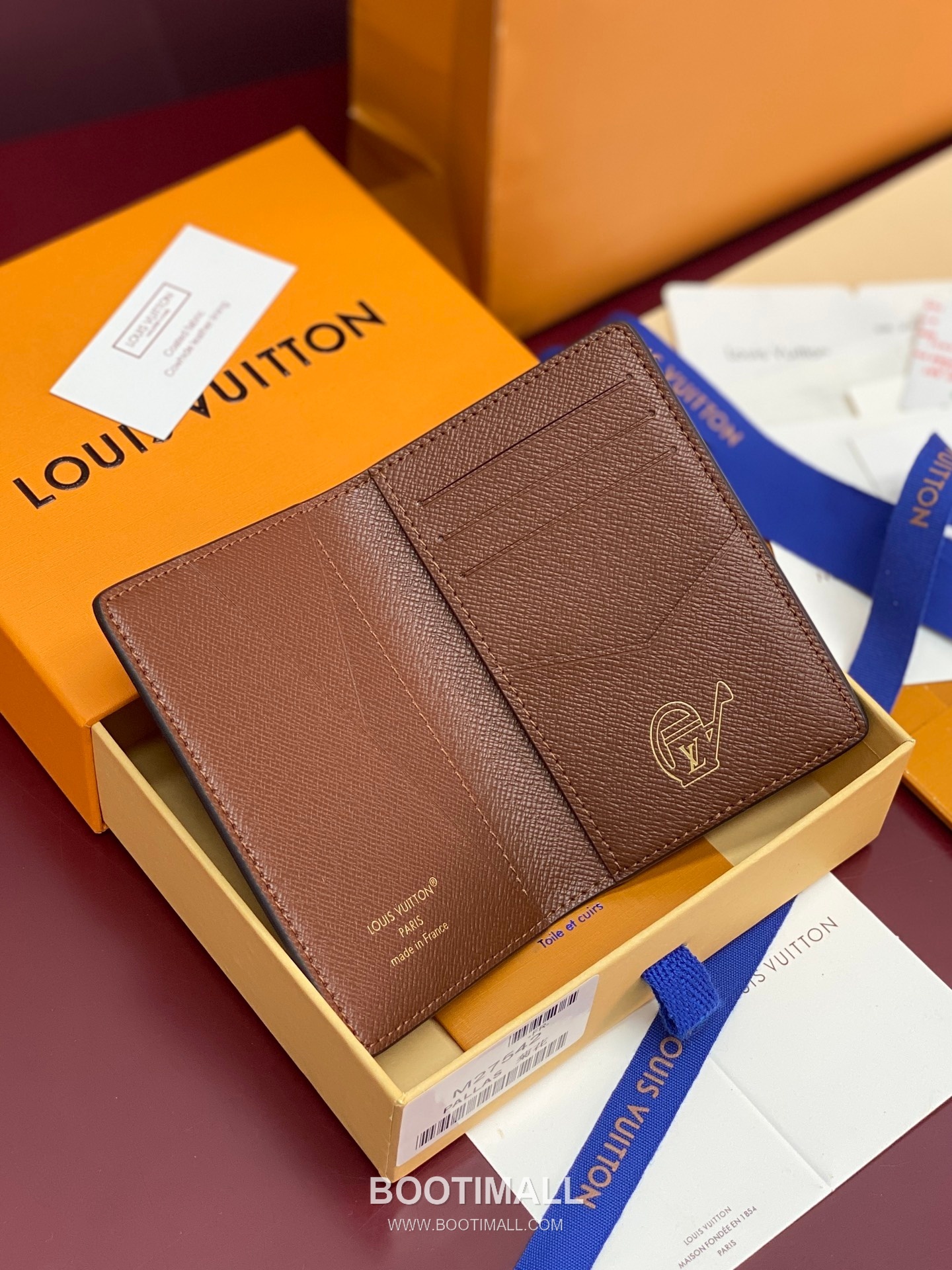 Louis Vuitton Pocket Organizer M27542 Monogram Floral Coated Canvas Wallet 루이비통 포켓 오거나이저 모노그램 플로럴 코팅 캔버스 반지갑 11.1cm 4