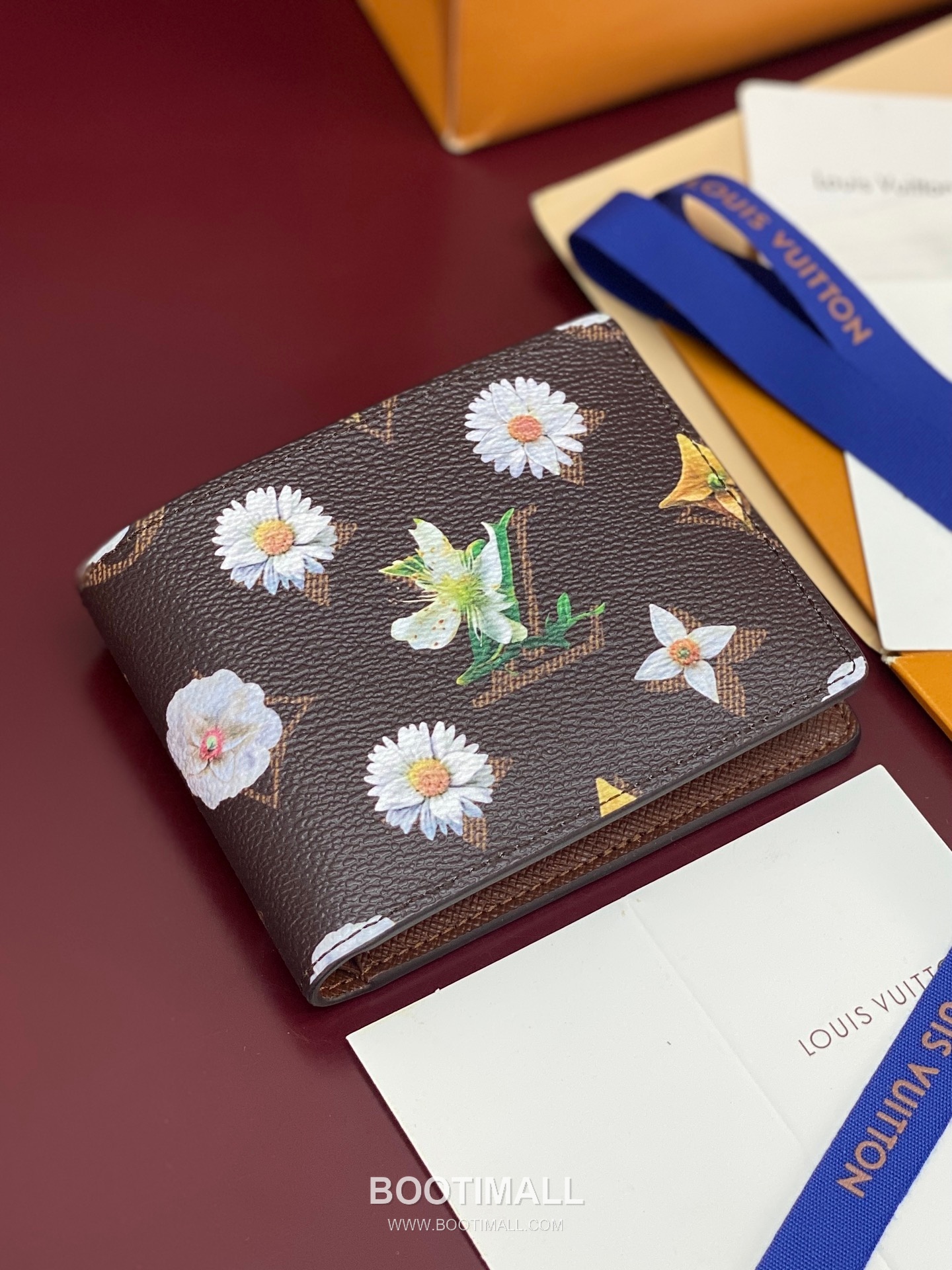 Louis Vuitton Slender Wallet M27547 Monogram Floral Coated Canvas Wallet 루이비통 슬렌더 월릿 모노그램 플로럴 코팅 캔버스 반지갑 11cm 3