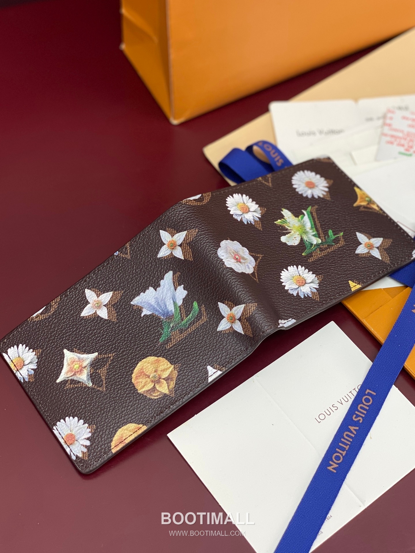 Louis Vuitton Slender Wallet M27547 Monogram Floral Coated Canvas Wallet 루이비통 슬렌더 월릿 모노그램 플로럴 코팅 캔버스 반지갑 11cm 4