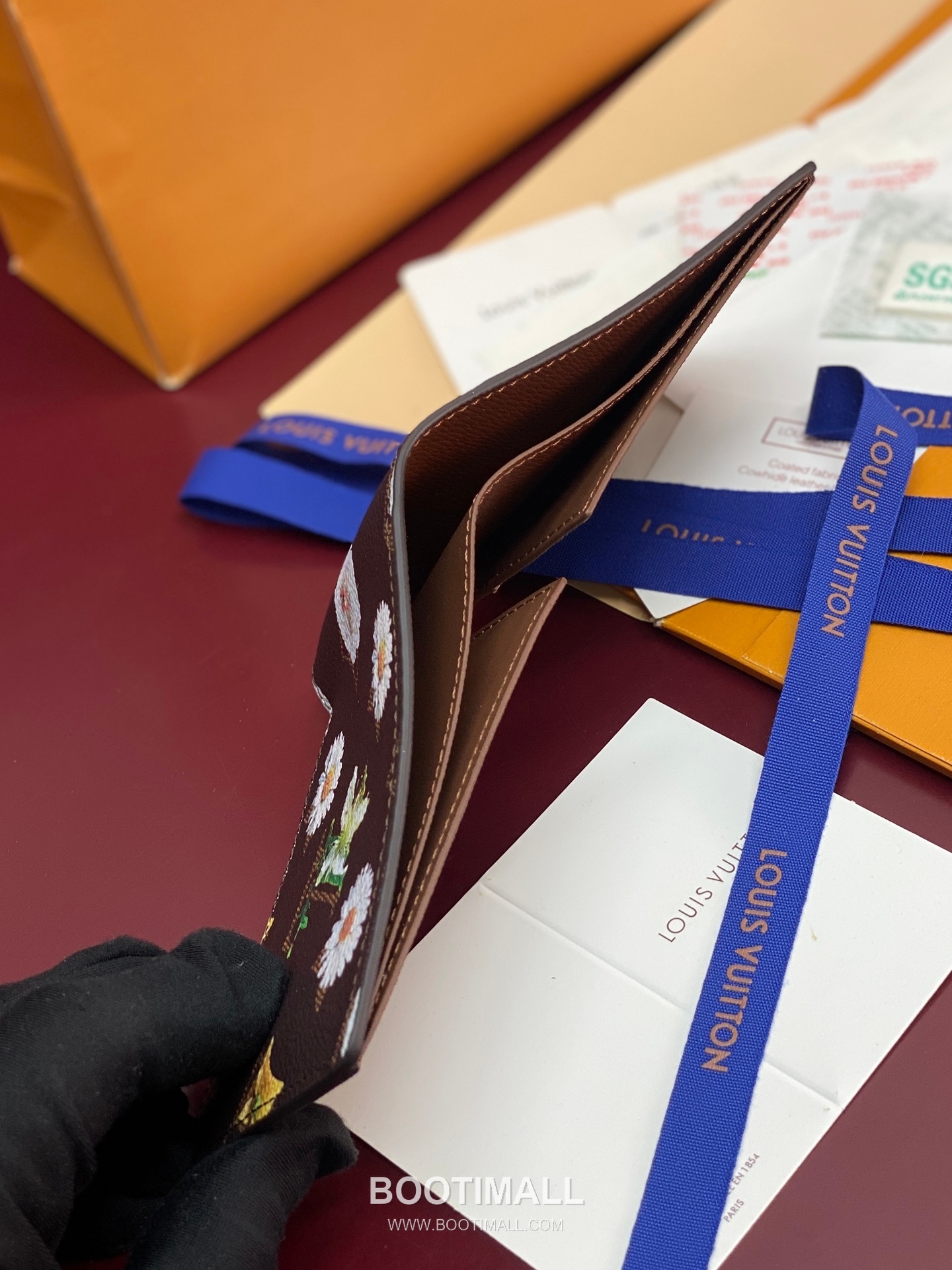 Louis Vuitton Slender Wallet M27547 Monogram Floral Coated Canvas Wallet 루이비통 슬렌더 월릿 모노그램 플로럴 코팅 캔버스 반지갑 11cm 6