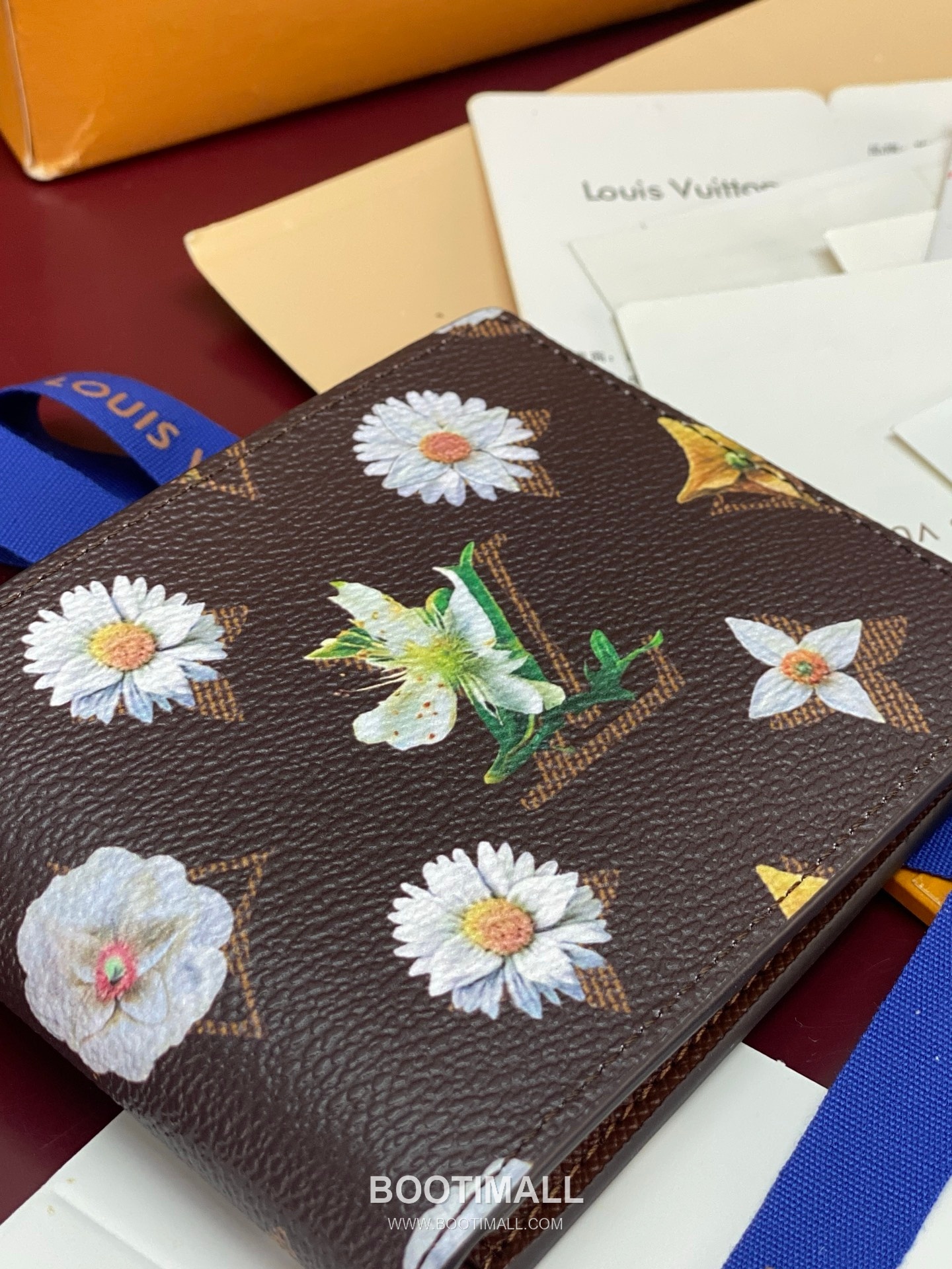 Louis Vuitton Slender Wallet M27547 Monogram Floral Coated Canvas Wallet 루이비통 슬렌더 월릿 모노그램 플로럴 코팅 캔버스 반지갑 11cm 11