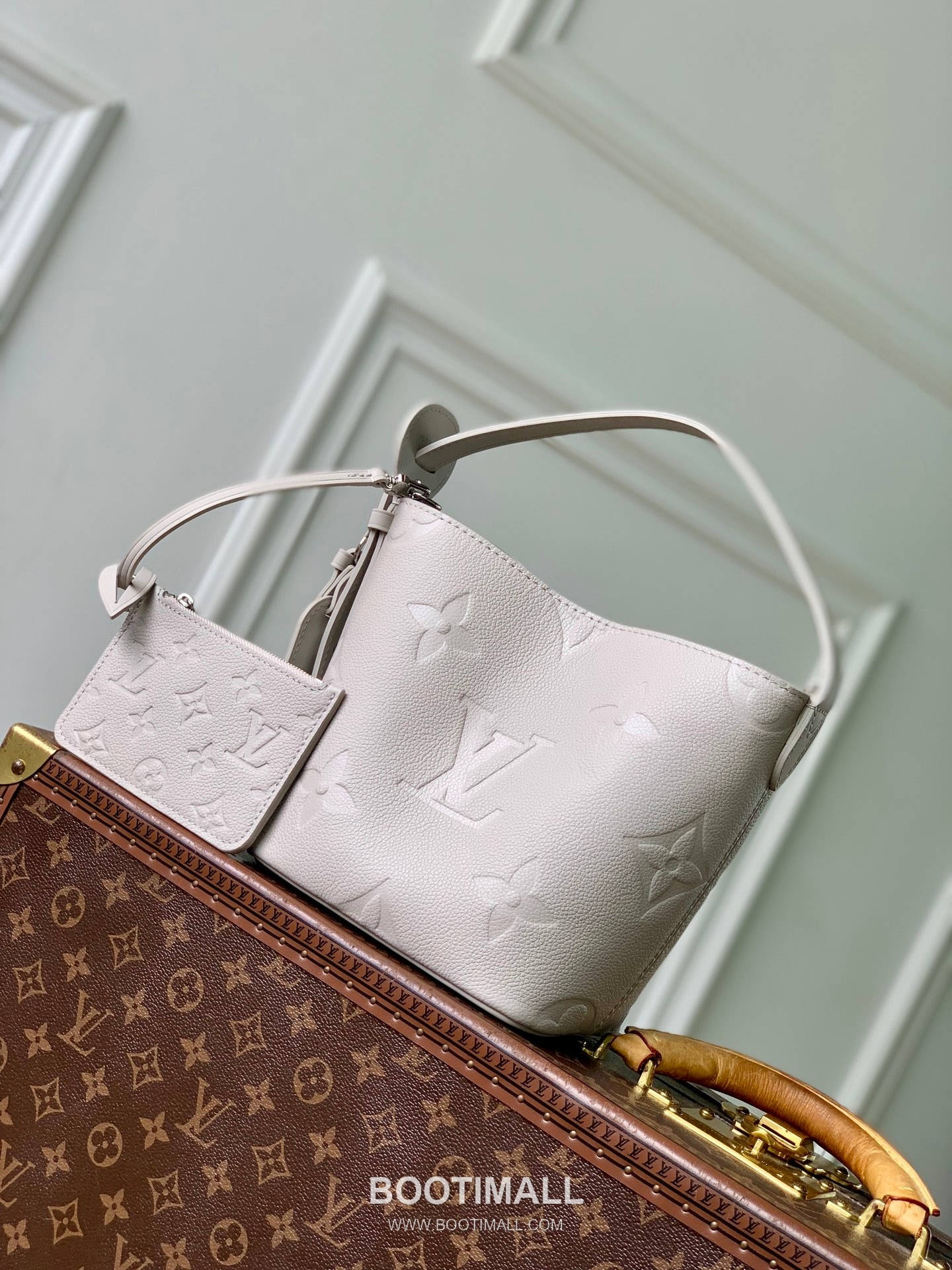 Louis Vuitton All In BB M28342 Monogram Empreinte Leather Shoulder Bag 루이비통 올 인 BB 모노그램 앙프렝뜨 레더 숄더백 16cm 1