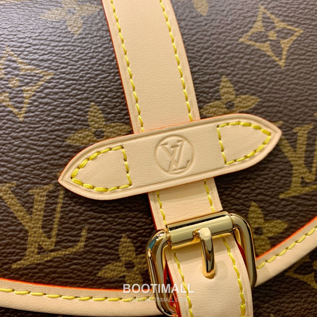 Louis Vuitton Saumur BB M46740 Monogram Canvas Shoulder Bag 루이비통 소뮈르 BB 모노그램 캔버스 숄더백 21.5cm 8