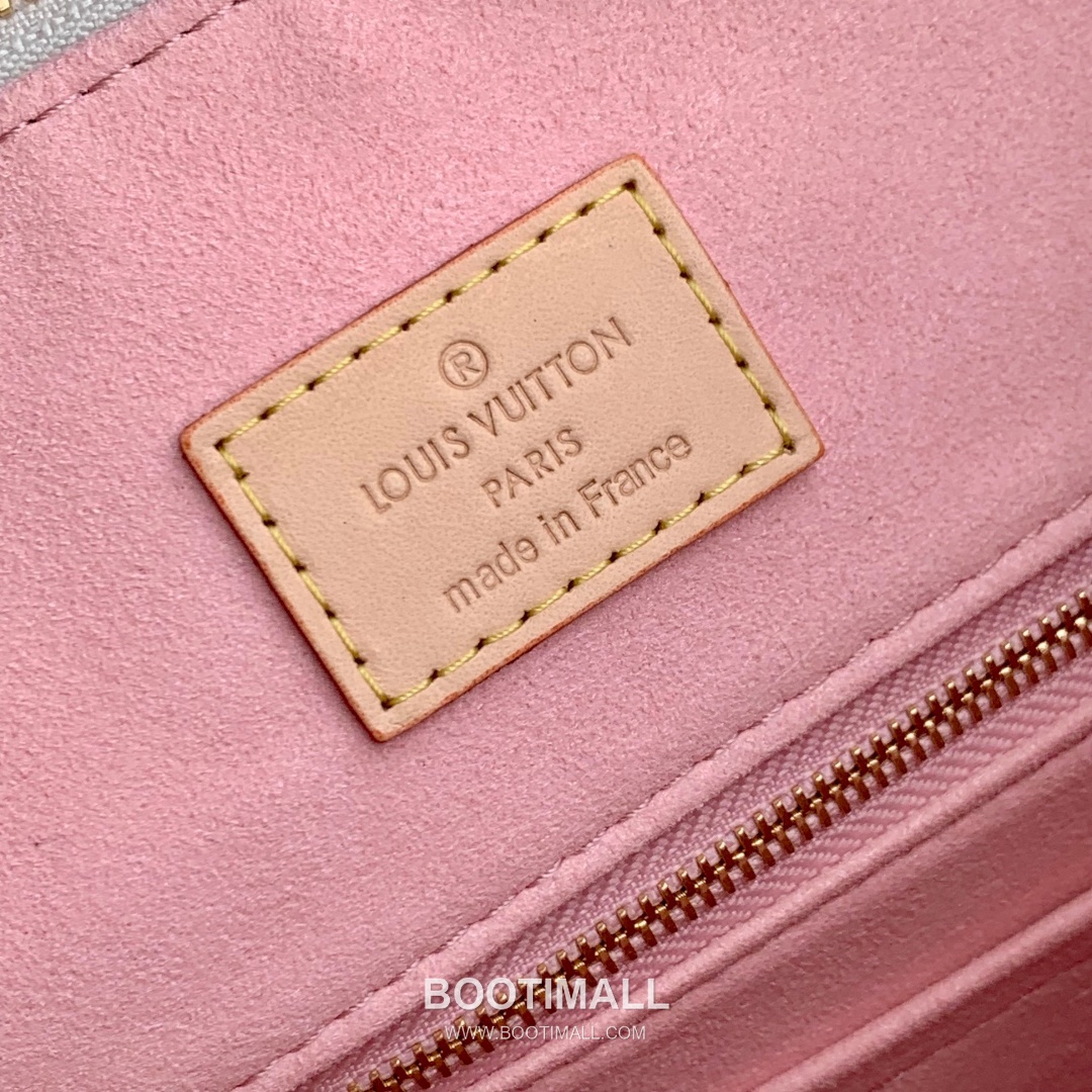 Louis Vuitton Slouchy MM N00126 Damier Azur Coated Canvas Shoulder Bag 루이비통 슬라우치 MM 다미에 아주르 코팅 캔버스 숄더백 40cm 8