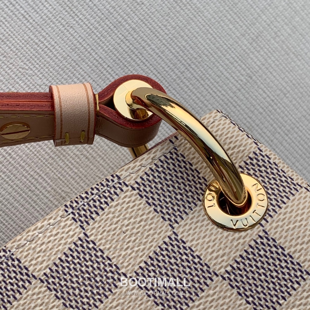 Louis Vuitton Neverfull GM N42233 Damier Azur Coated Canvas Shoulder Bag 루이비통 네버풀 GM 다미에 아주르 코팅 캔버스 숄더백 41cm 6