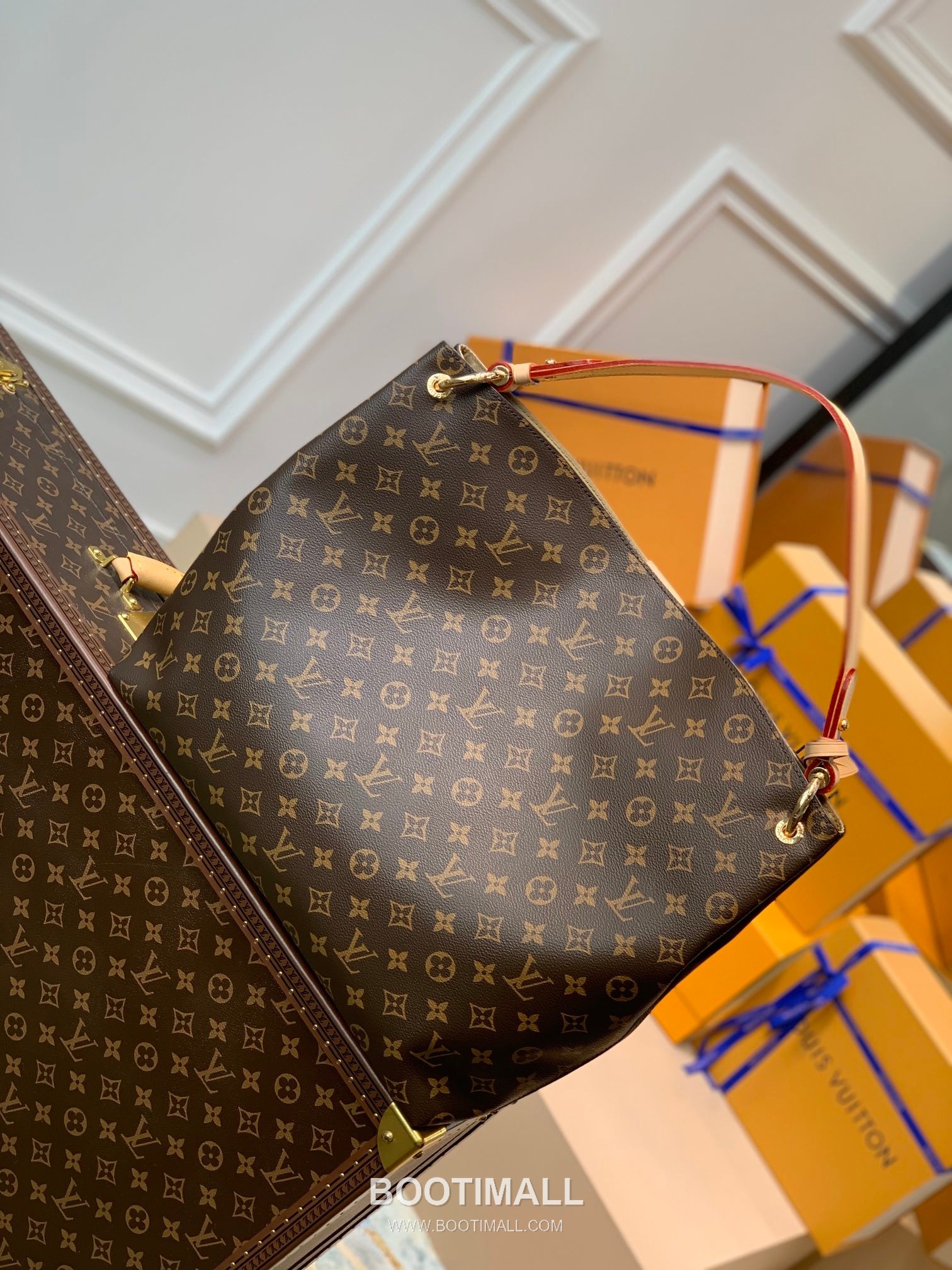 Louis Vuitton Neverfull GM M43704 Monogram Canvas Shoulder Bag 루이비통 네버풀 GM 모노그램 캔버스 숄더백 41cm 2