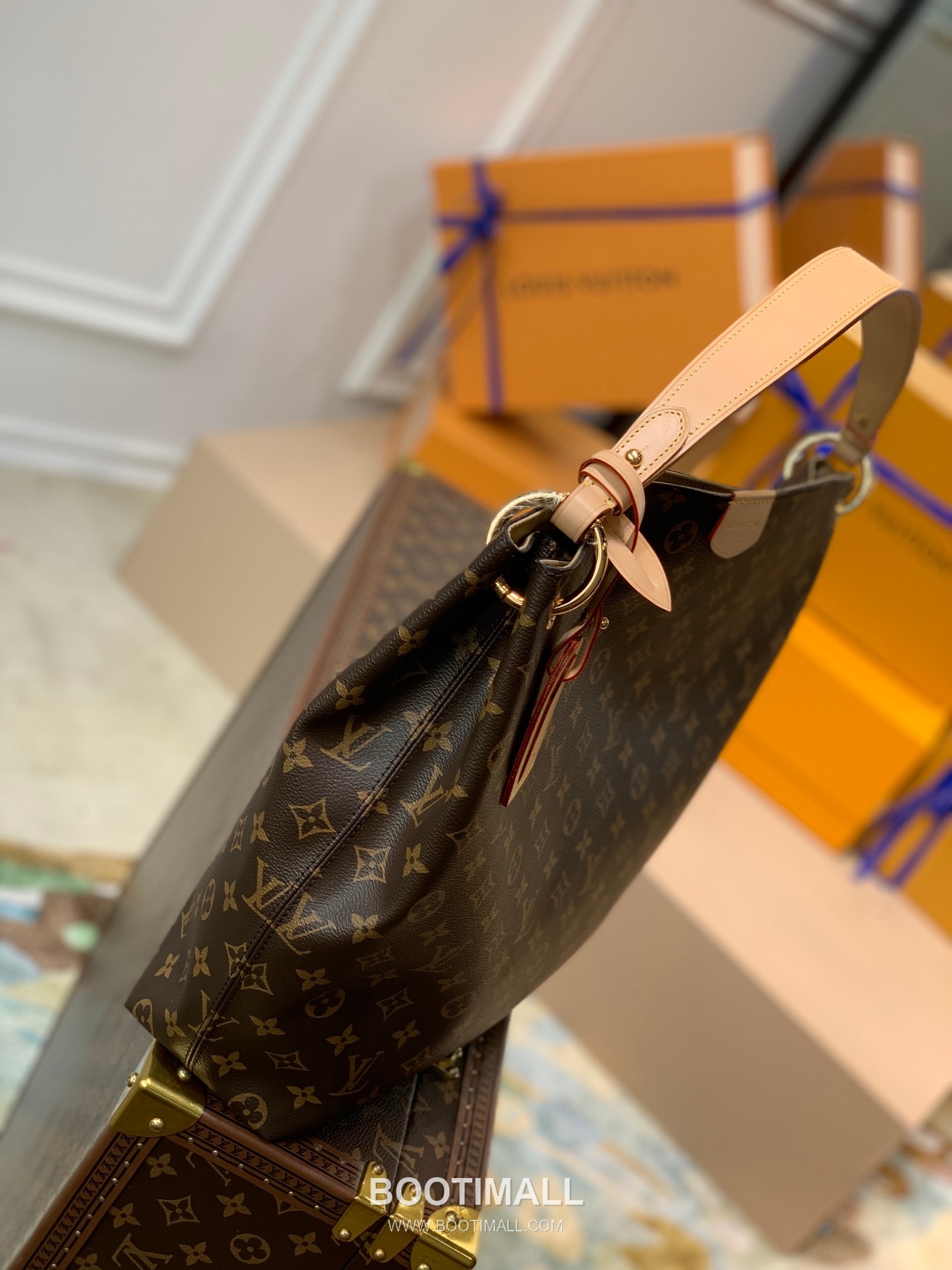Louis Vuitton Neverfull GM M43704 Monogram Canvas Shoulder Bag 루이비통 네버풀 GM 모노그램 캔버스 숄더백 41cm 3