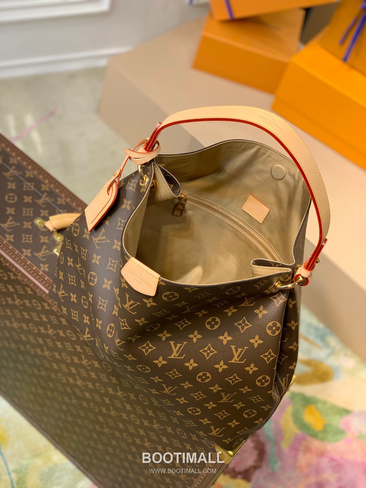 Louis Vuitton Neverfull GM M43704 Monogram Canvas Shoulder Bag 루이비통 네버풀 GM 모노그램 캔버스 숄더백 41cm 8