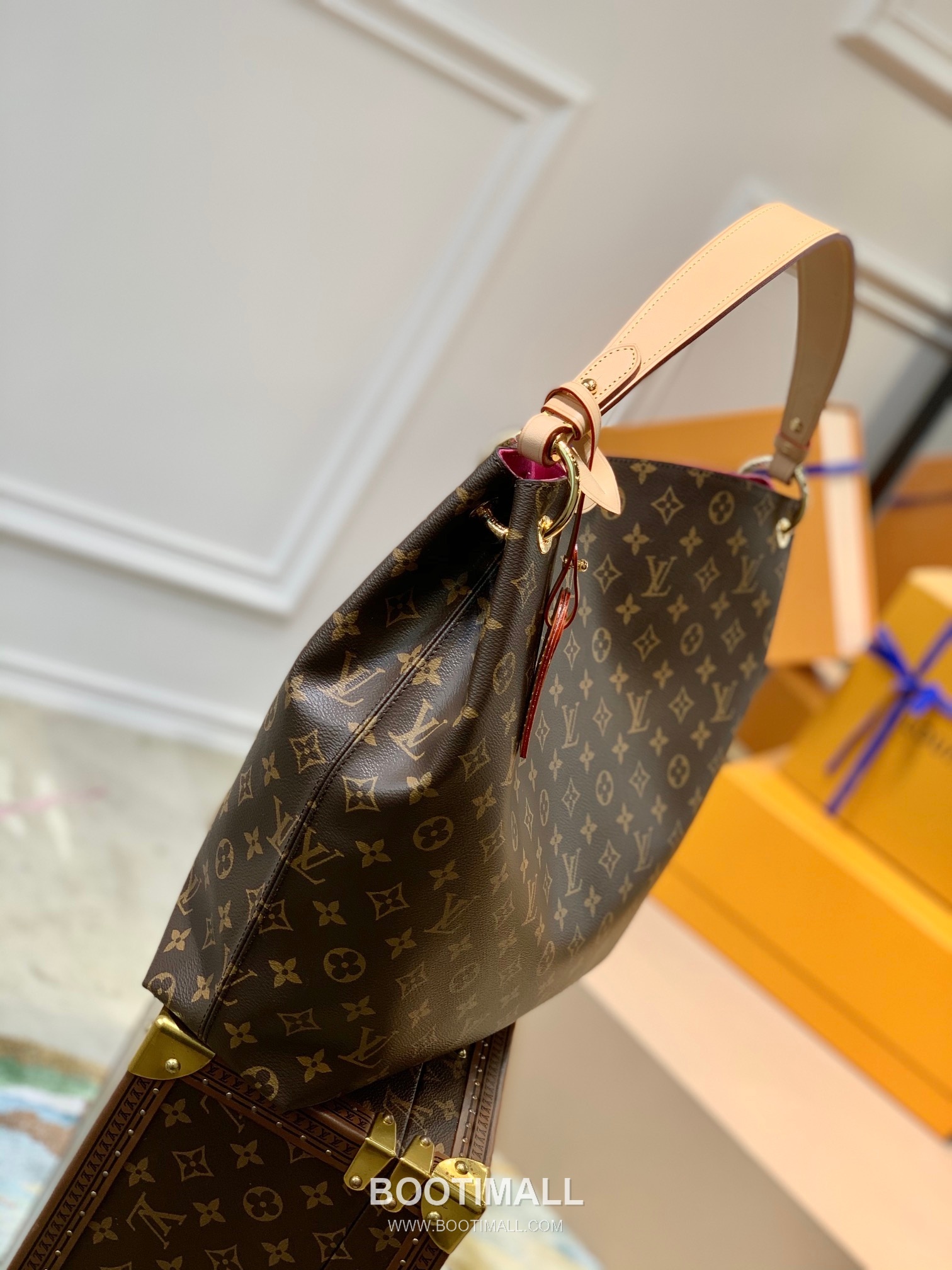 Louis Vuitton Neverfull GM M43703 Monogram Canvas Shoulder Bag 루이비통 네버풀 GM 모노그램 캔버스 숄더백 41cm 3