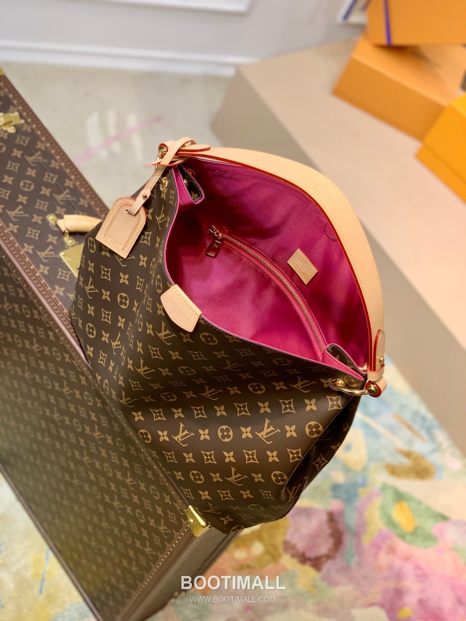 Louis Vuitton Neverfull GM M43703 Monogram Canvas Shoulder Bag 루이비통 네버풀 GM 모노그램 캔버스 숄더백 41cm 8