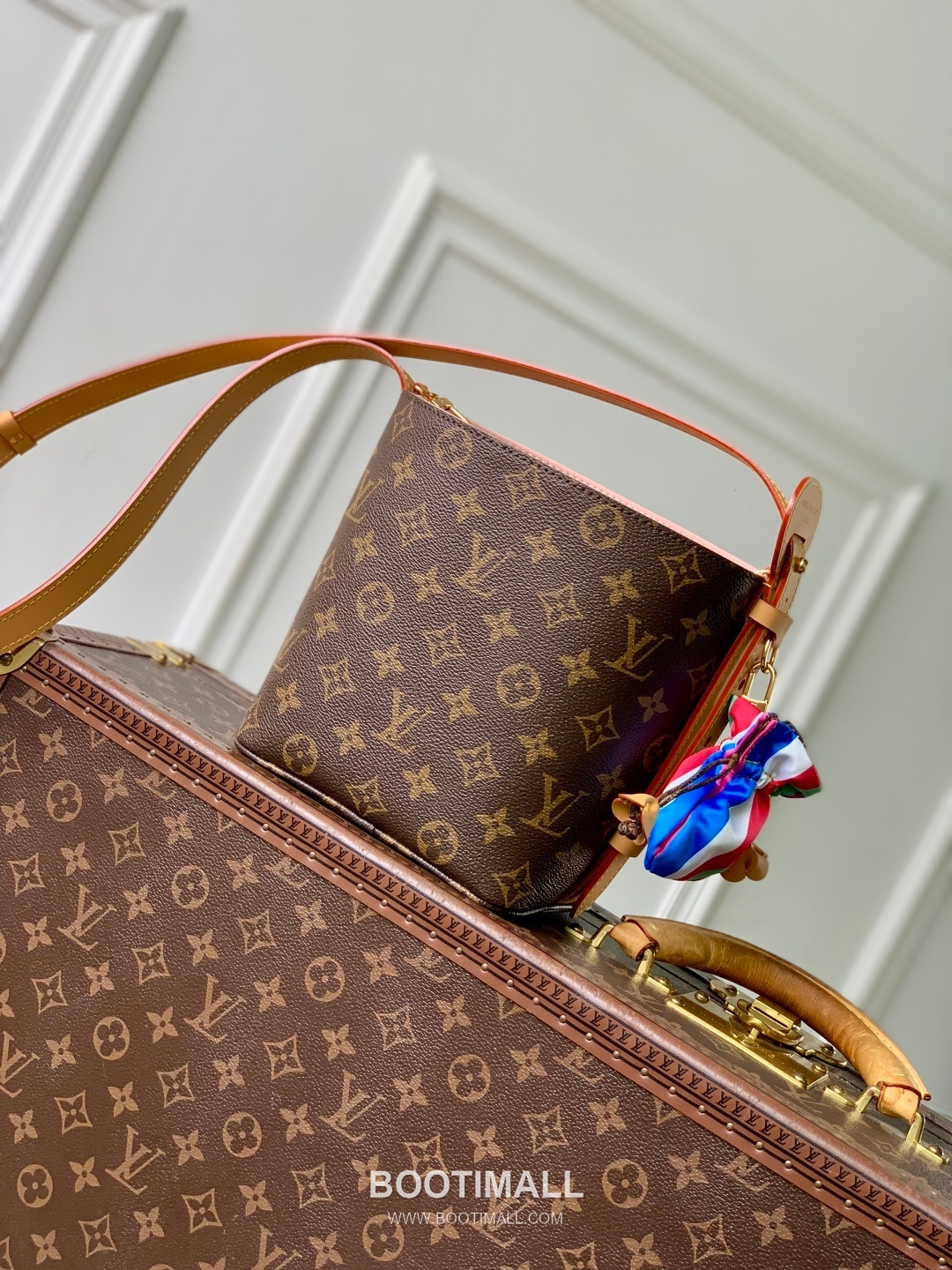 Louis Vuitton All In BB M26642 Monogram Canvas Charm Shoulder Bag 루이비통 올 인 BB 모노그램 캔버스 참 숄더백 16cm 3