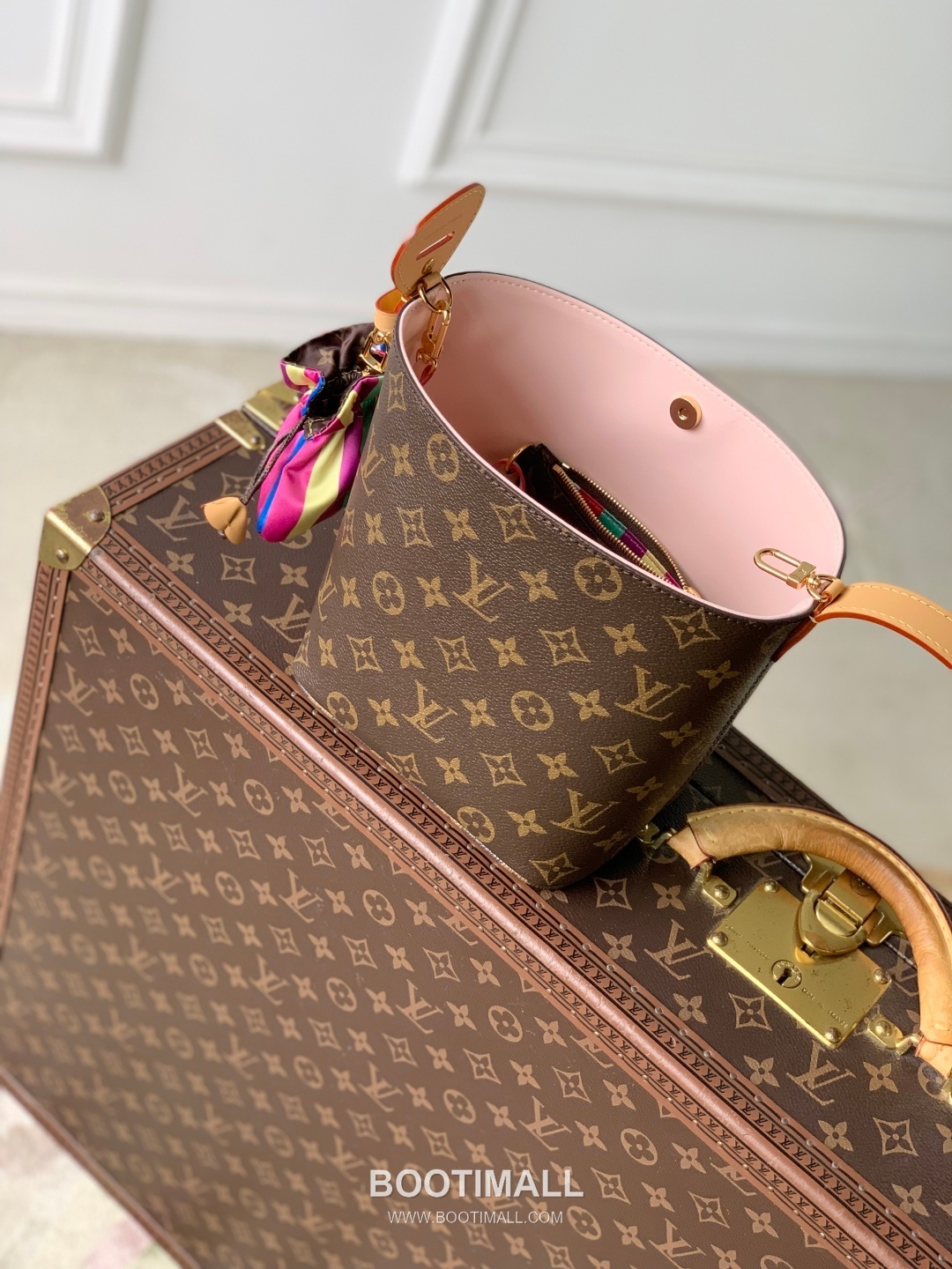 Louis Vuitton All In BB M26642 Monogram Canvas Charm Shoulder Bag 루이비통 올 인 BB 모노그램 캔버스 참 숄더백 16cm 9