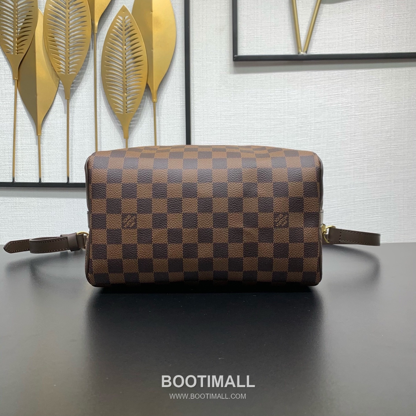 Louis Vuitton Speedy Bandoulière 25 N40575 Damier Ebene Coated Canvas Shoulder Bag 루이비통 스피디 반둘리에 25 다미에 에벤 코팅 캔버스 숄더백 25cm 4