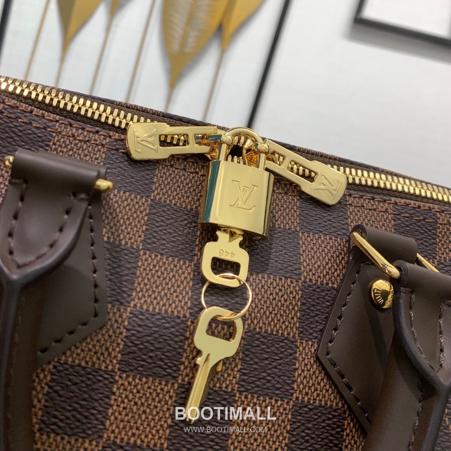 Louis Vuitton Speedy Bandoulière 25 N40575 Damier Ebene Coated Canvas Shoulder Bag 루이비통 스피디 반둘리에 25 다미에 에벤 코팅 캔버스 숄더백 25cm 8