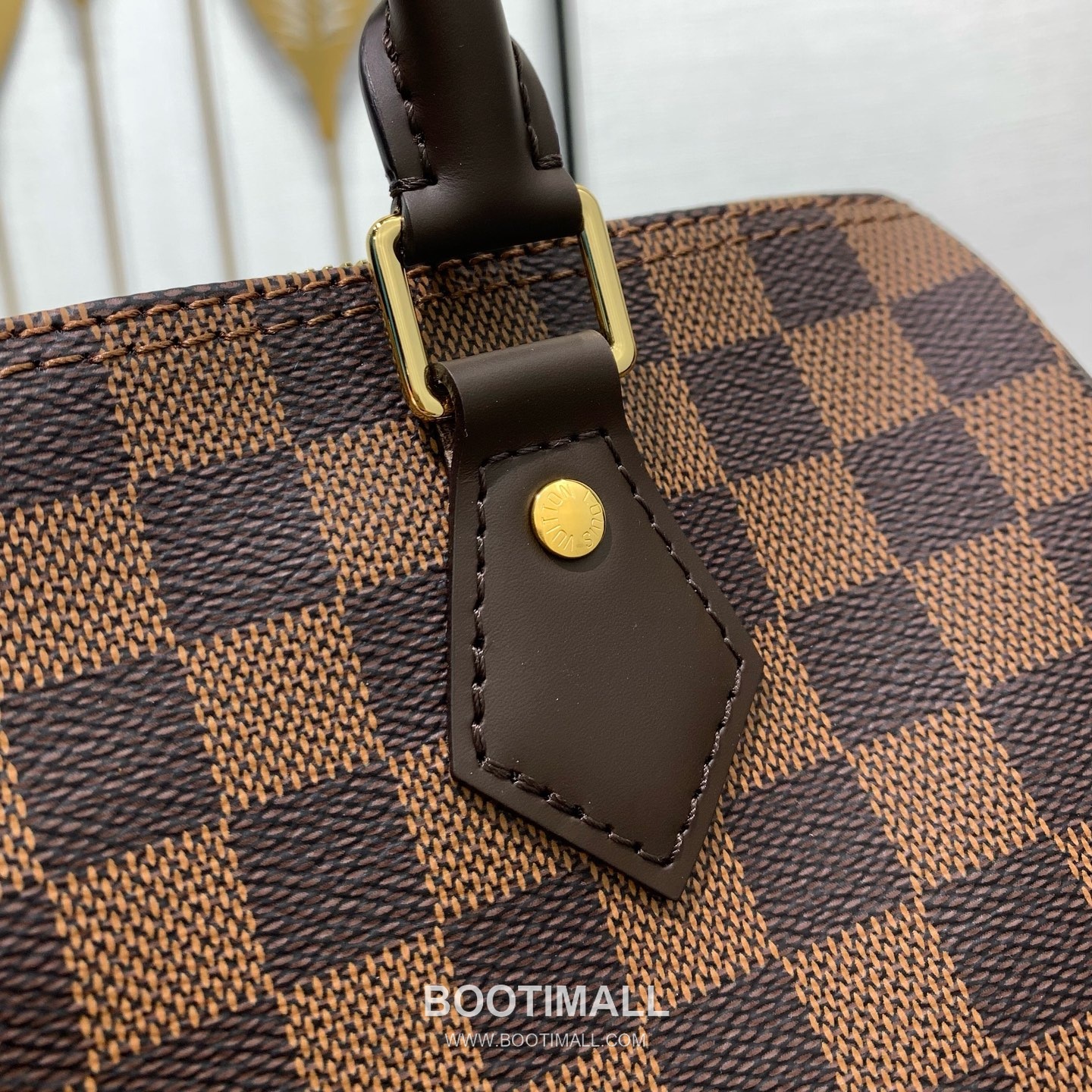 Louis Vuitton Speedy Bandoulière 25 N40575 Damier Ebene Coated Canvas Shoulder Bag 루이비통 스피디 반둘리에 25 다미에 에벤 코팅 캔버스 숄더백 25cm 9