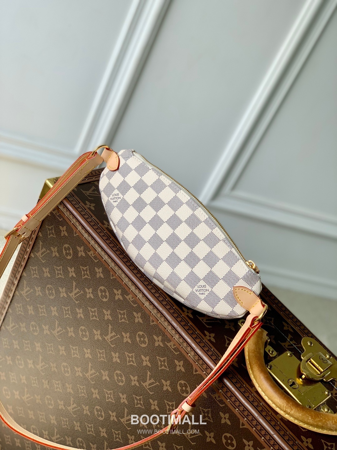 Louis Vuitton Keepit Bumbag N00230 Damier Azur Coated Canvas Waist Bag 루이비통 킵잇 범백 다미에 아주르 코팅 캔버스 웨이스트백 29cm 2