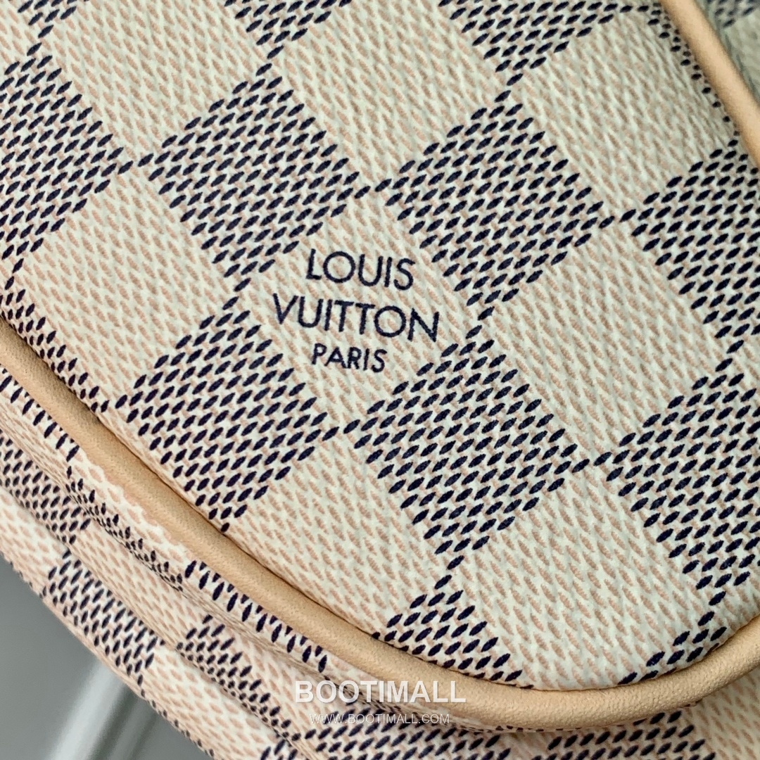Louis Vuitton Keepit Bumbag N00230 Damier Azur Coated Canvas Waist Bag 루이비통 킵잇 범백 다미에 아주르 코팅 캔버스 웨이스트백 29cm 5