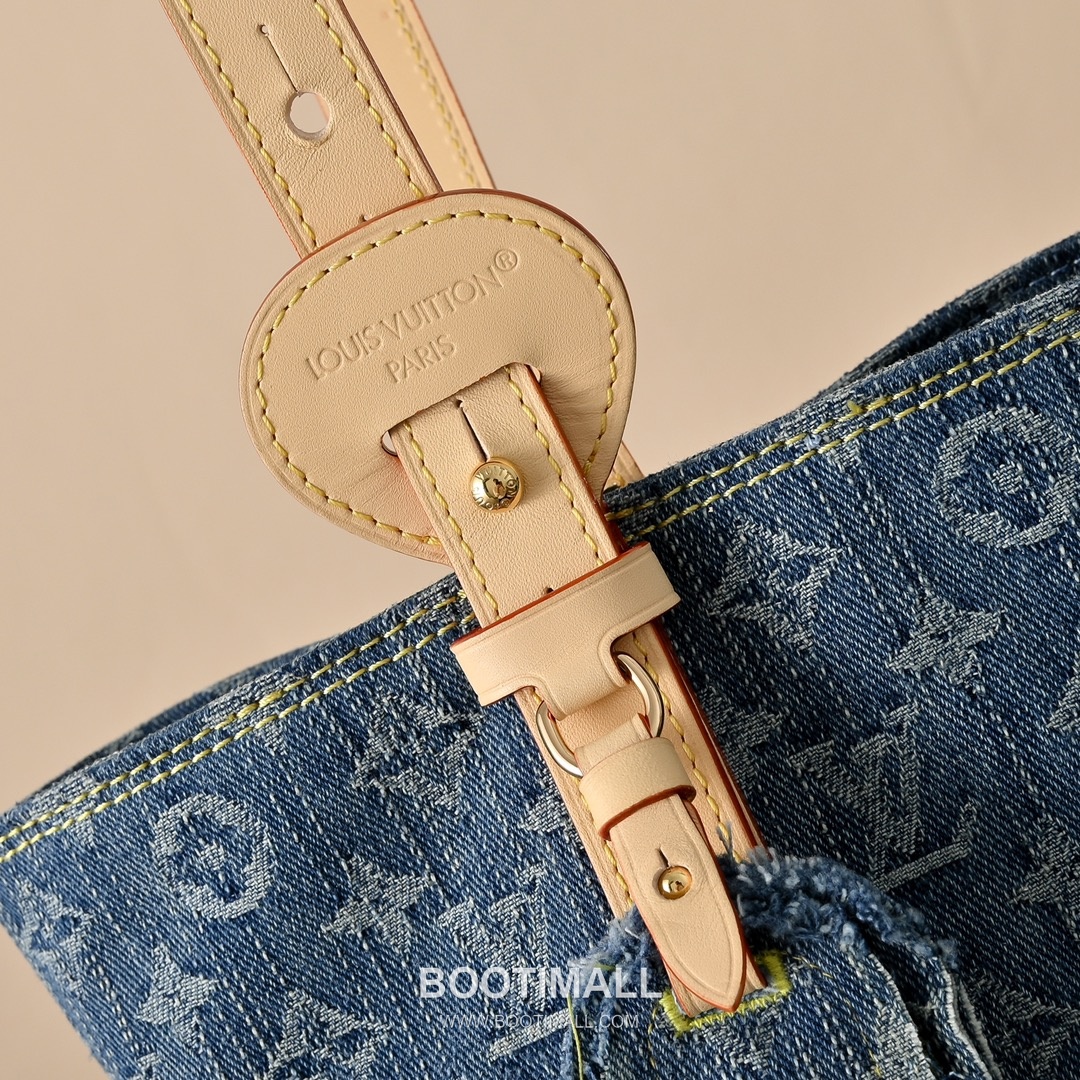 Louis Vuitton All In BB M28107 Monogram Denim Canvas Bucket Bag 루이비통 올 인 BB 모노그램 데님 캔버스 버킷백 16cm 4