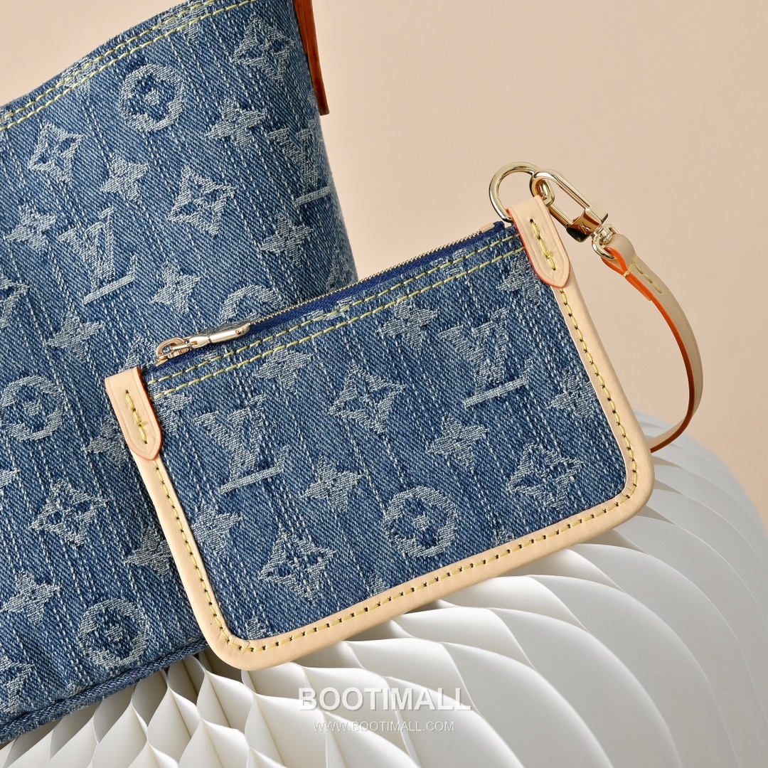 Louis Vuitton All In BB M28107 Monogram Denim Canvas Bucket Bag 루이비통 올 인 BB 모노그램 데님 캔버스 버킷백 16cm 6