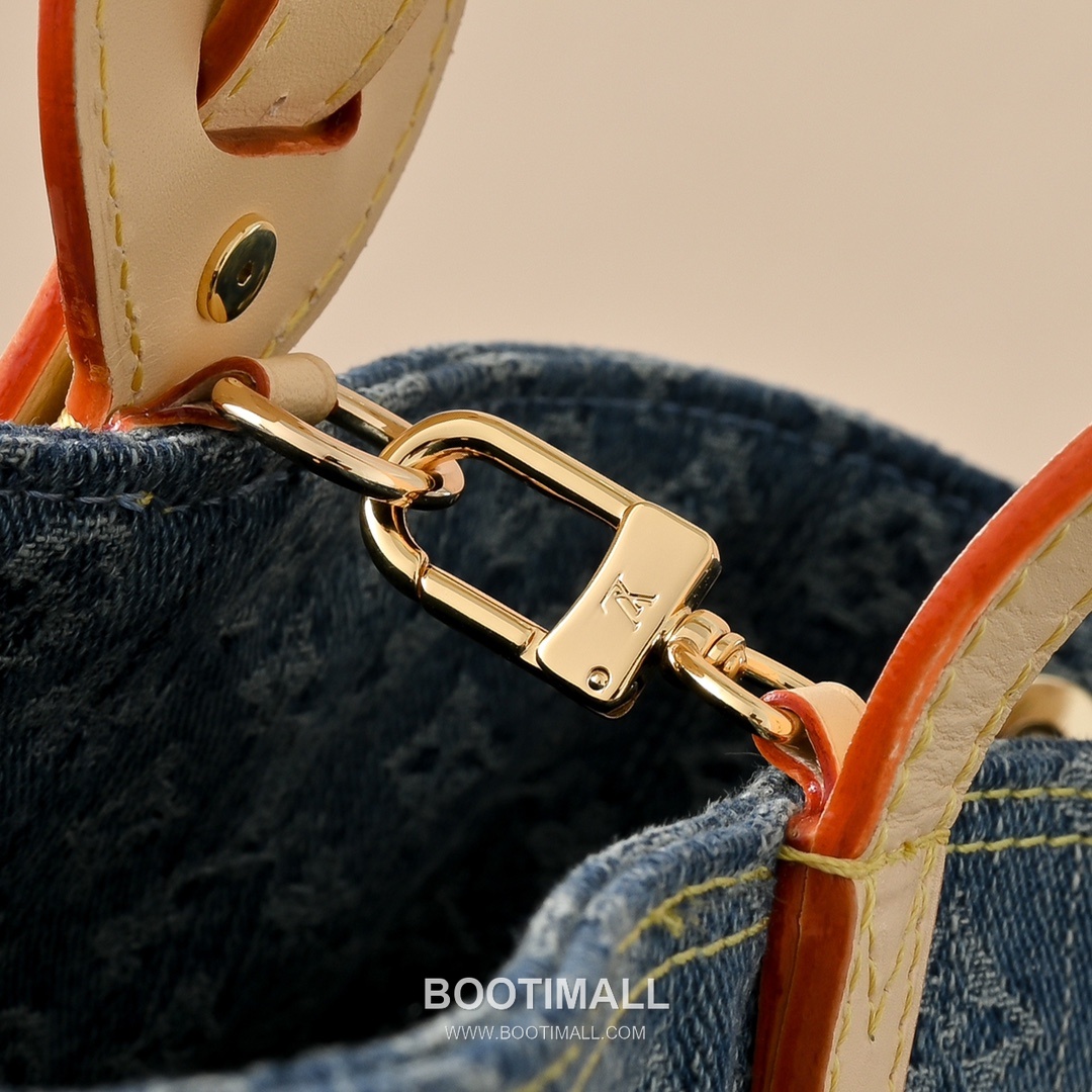 Louis Vuitton All In BB M28107 Monogram Denim Canvas Bucket Bag 루이비통 올 인 BB 모노그램 데님 캔버스 버킷백 16cm 7