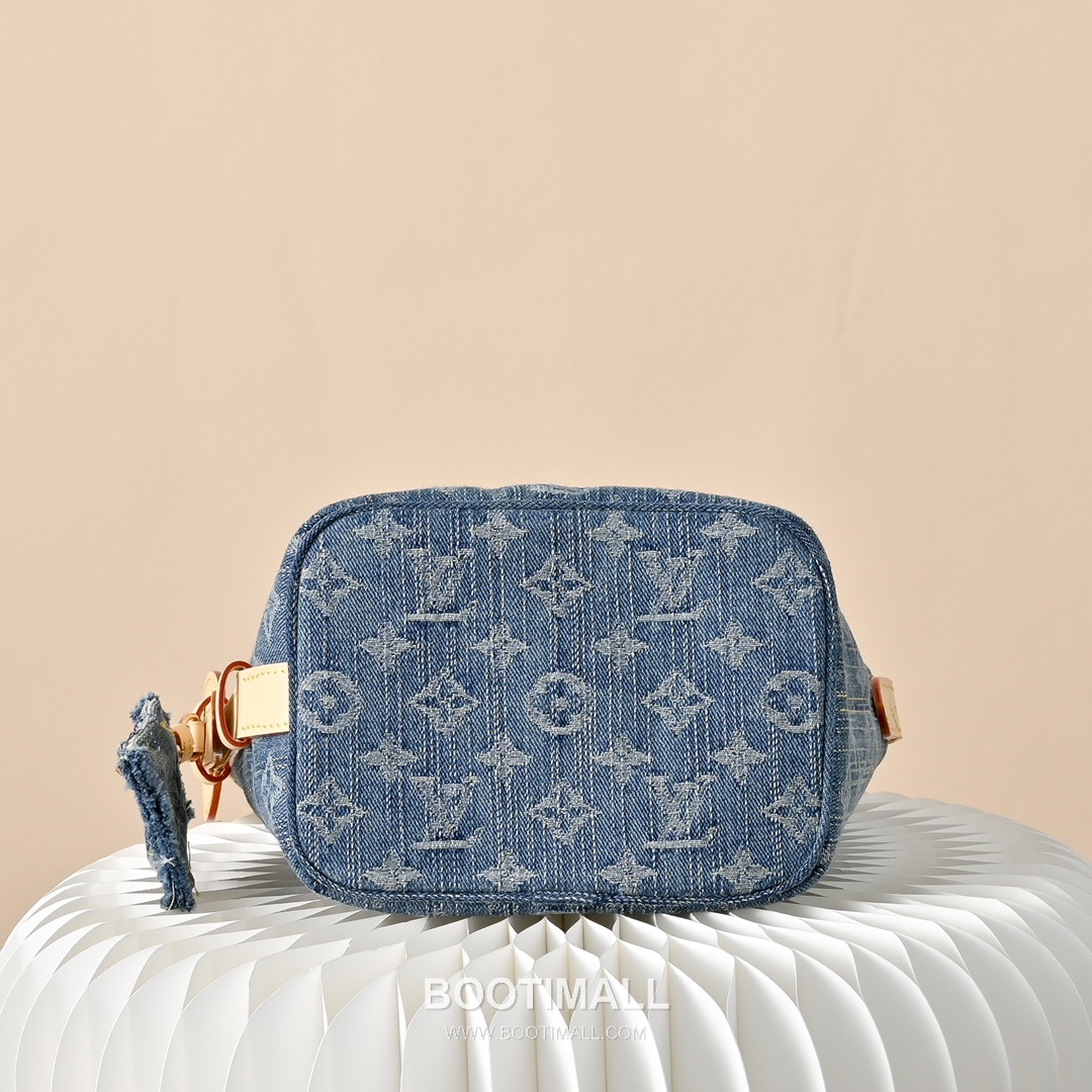 Louis Vuitton All In BB M28107 Monogram Denim Canvas Bucket Bag 루이비통 올 인 BB 모노그램 데님 캔버스 버킷백 16cm 9