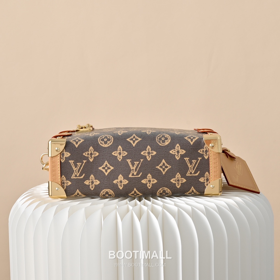 Louis Vuitton Side Trunk MM M27516 Monogram Origine Coated Canvas Shoulder Bag 루이비통 사이드 트렁크 MM 모노그램 오리지네 코팅 캔버스 숄더백 23.5cm 9