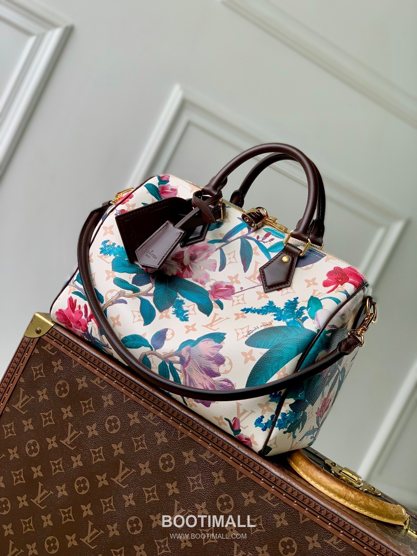 Louis Vuitton Speedy 30 Soft M29066 Monogram Eden Coated Canvas Shoulder Bag 루이비통 스피디 30 소프트 모노그램 에덴 코팅 캔버스 숄더백 30cm 1