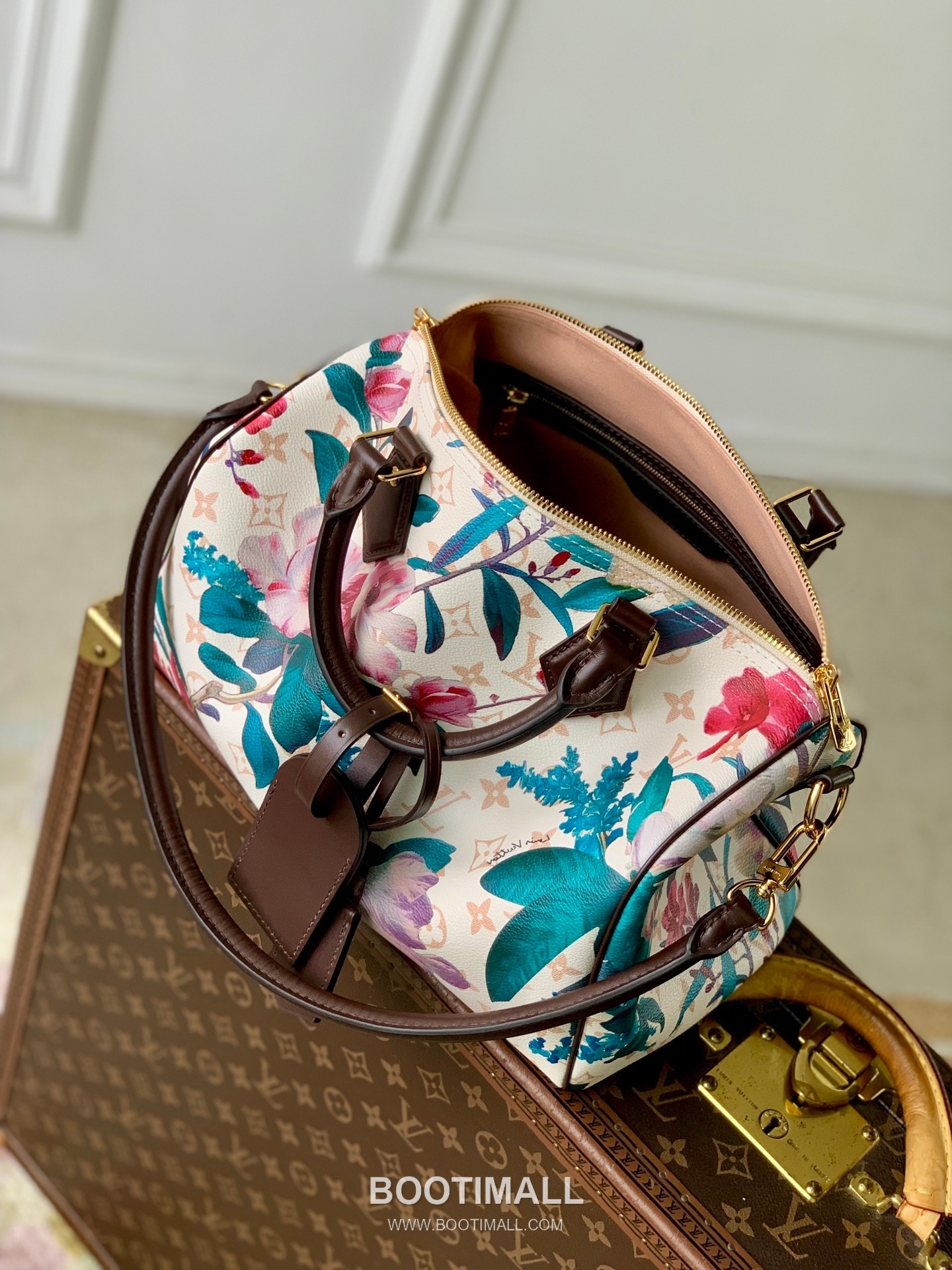 Louis Vuitton Speedy 30 Soft M29066 Monogram Eden Coated Canvas Shoulder Bag 루이비통 스피디 30 소프트 모노그램 에덴 코팅 캔버스 숄더백 30cm 10