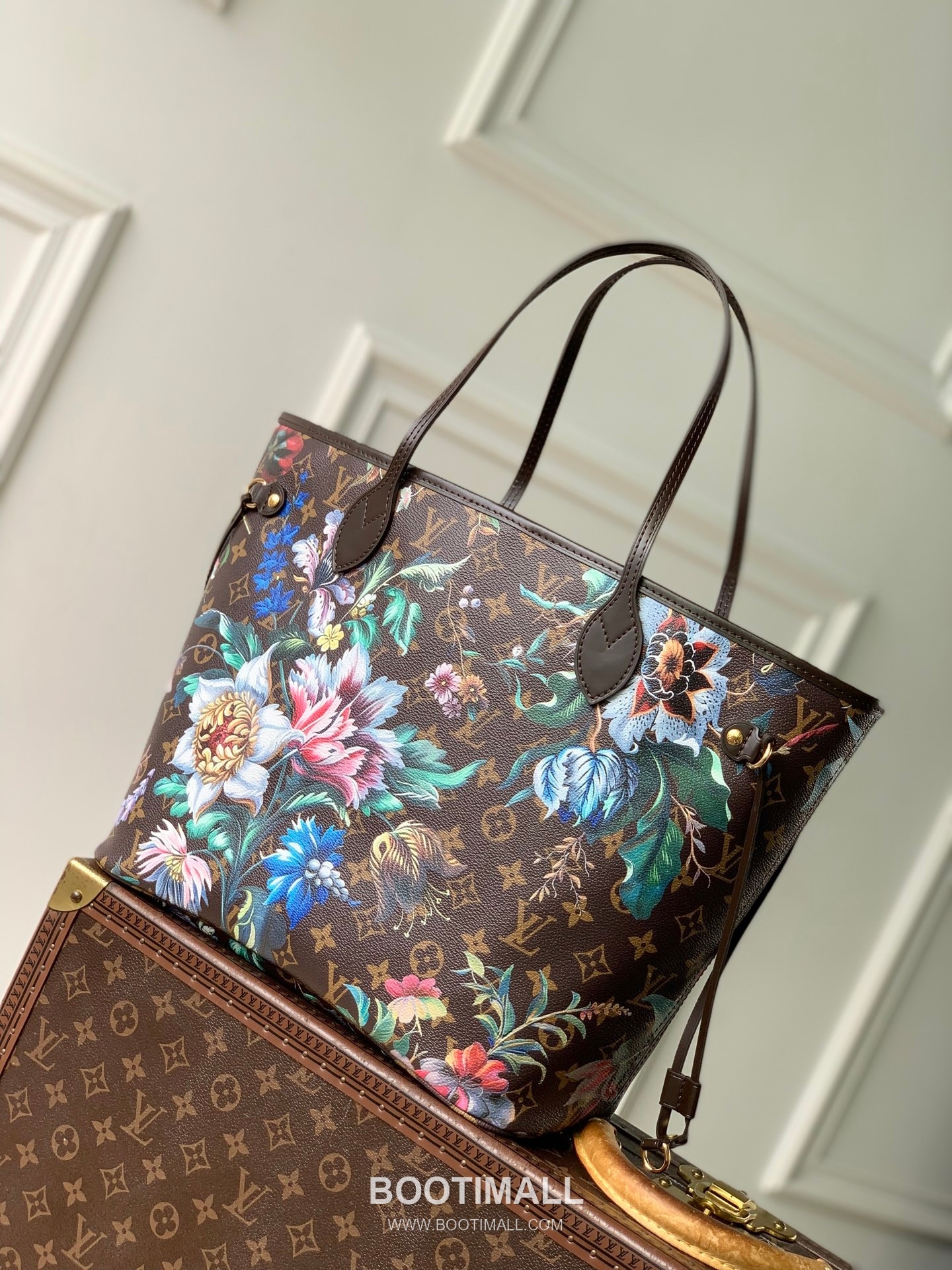 Louis Vuitton Neverfull MM M28918 Monogram Eden Coated Canvas Shoulder Bag 루이비통 네버풀 MM 모노그램 에덴 코팅 캔버스 숄더백 31cm 1