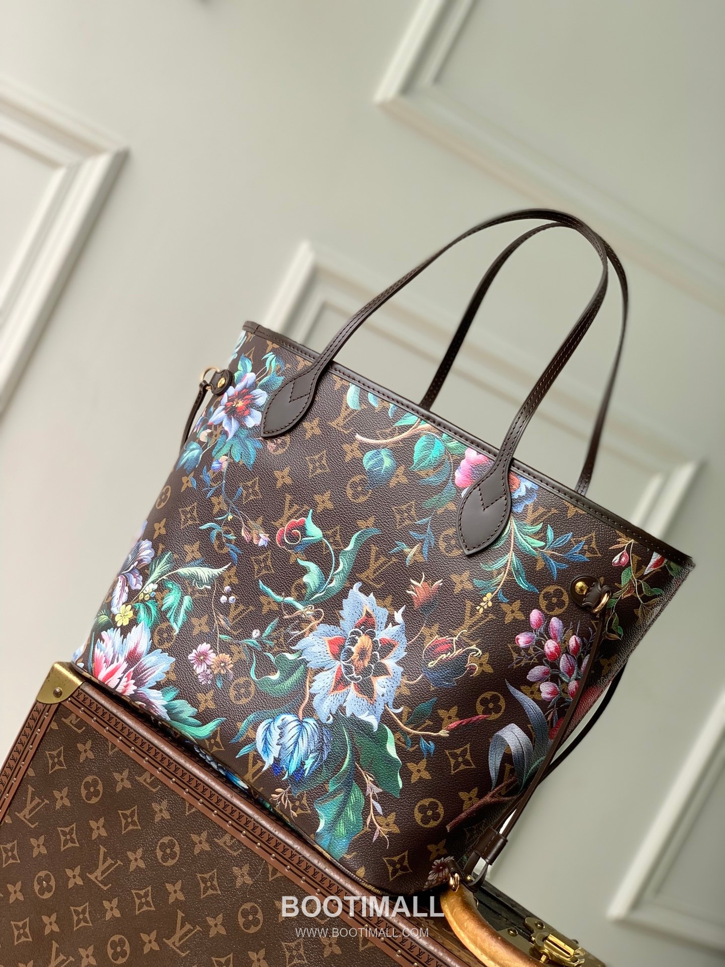 Louis Vuitton Neverfull MM M28918 Monogram Eden Coated Canvas Shoulder Bag 루이비통 네버풀 MM 모노그램 에덴 코팅 캔버스 숄더백 31cm 3