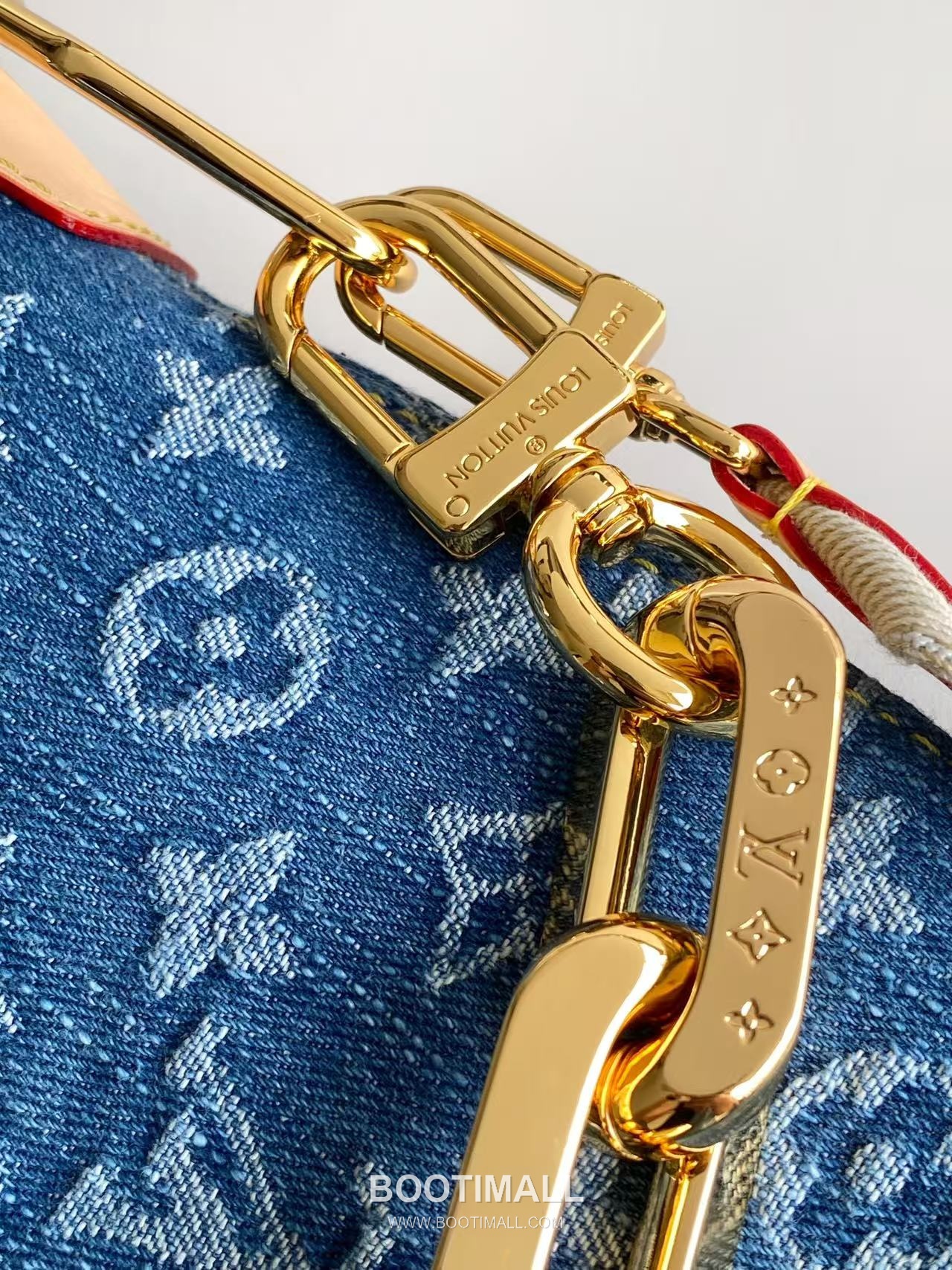 Louis Vuitton Coussin Hobo MM M13390 Monogram Denim Canvas Shoulder Bag 루이비통 쿠션 호보 MM 모노그램 데님 캔버스 숄더백 38cm 6