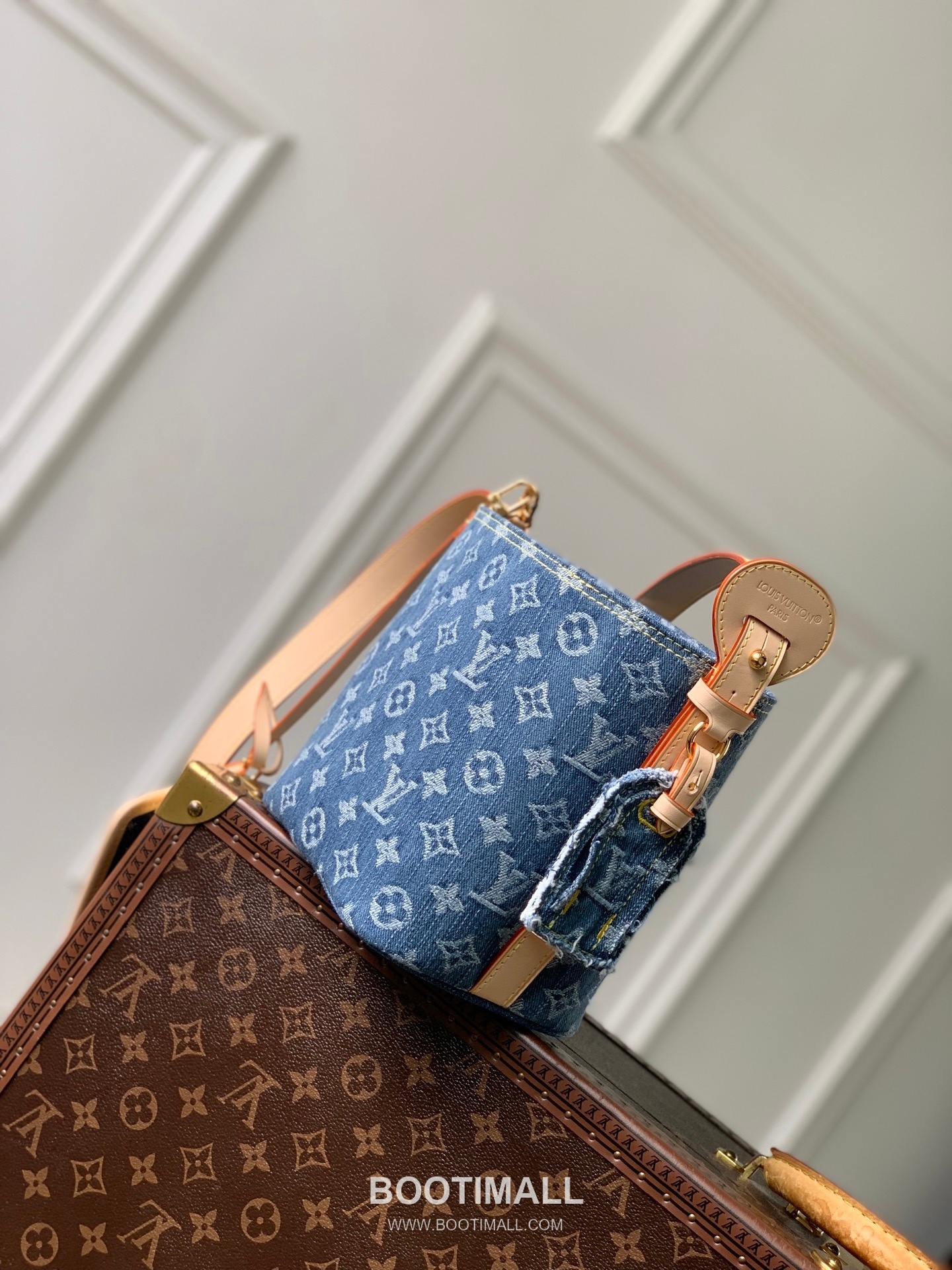 Louis Vuitton All In BB M28107 Monogram Denim Canvas Bucket Bag 루이비통 올 인 BB 모노그램 데님 캔버스 버킷백 16cm 10