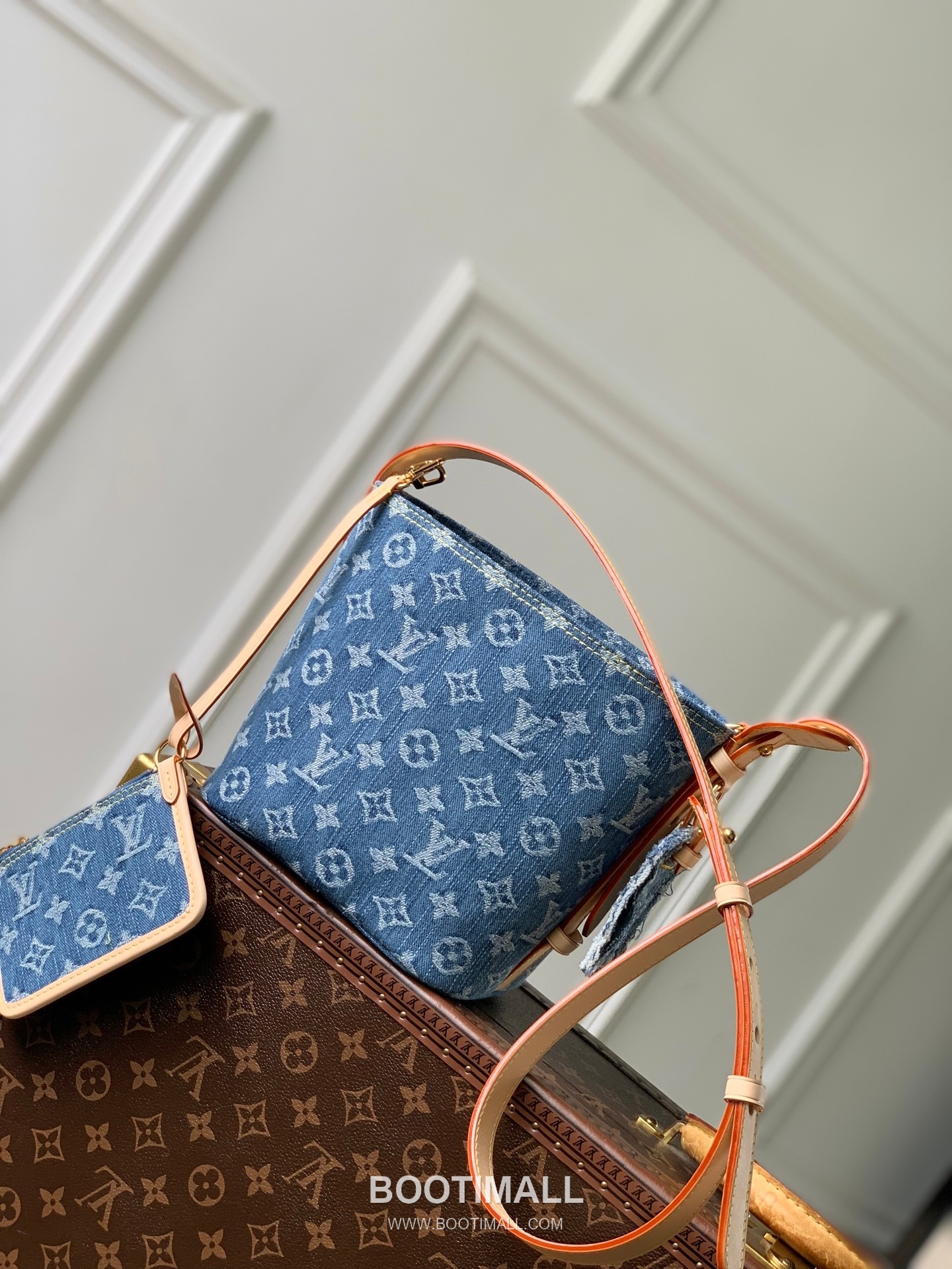 Louis Vuitton All In BB M28107 Monogram Denim Canvas Bucket Bag 루이비통 올 인 BB 모노그램 데님 캔버스 버킷백 16cm 11