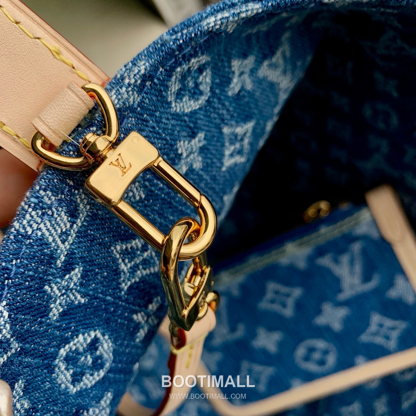 Louis Vuitton All In BB M28107 Monogram Denim Canvas Bucket Bag 루이비통 올 인 BB 모노그램 데님 캔버스 버킷백 16cm 14