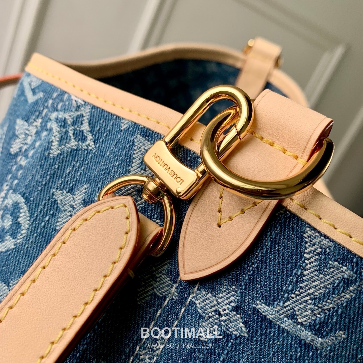 Louis Vuitton Carryall Cargo PM M28287 Denim Canvas Shoulder Bag 루이비통 캐리올 카고 PM 데님 캔버스 숄더백 33.5cm 6