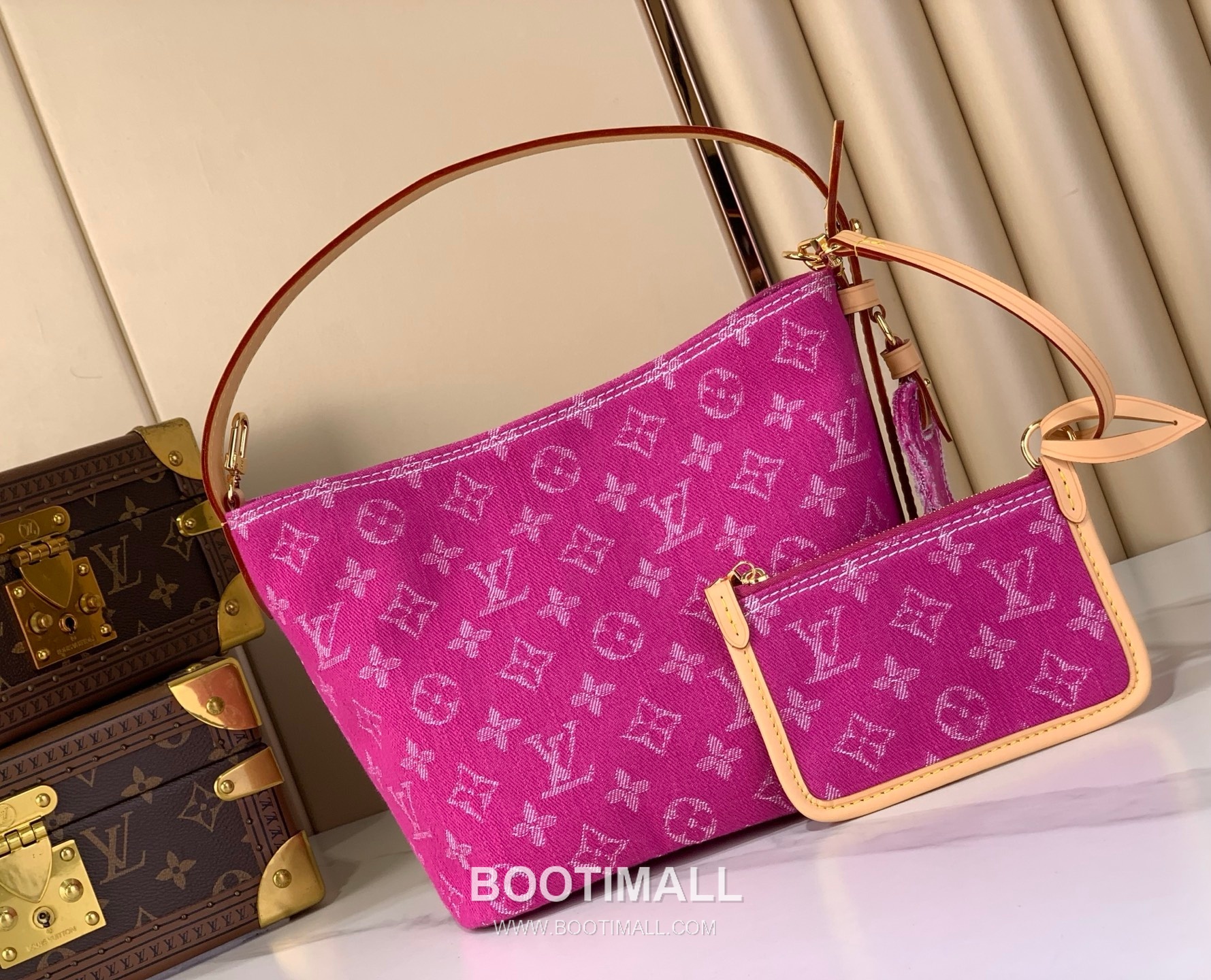 Louis Vuitton All In BB M27626 Monogram Denim Canvas Bucket Bag 루이비통 올 인 BB 모노그램 데님 캔버스 버킷백 16cm 3