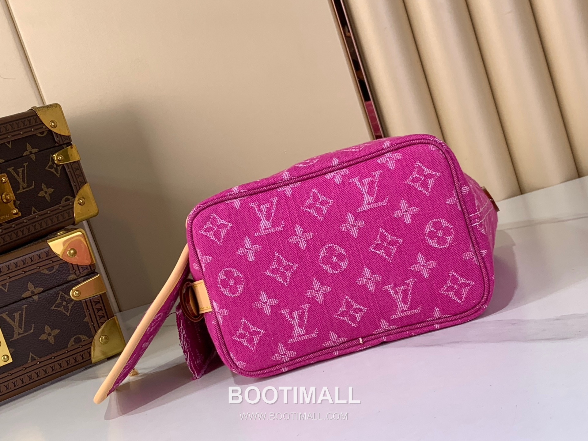 Louis Vuitton All In BB M27626 Monogram Denim Canvas Bucket Bag 루이비통 올 인 BB 모노그램 데님 캔버스 버킷백 16cm 4