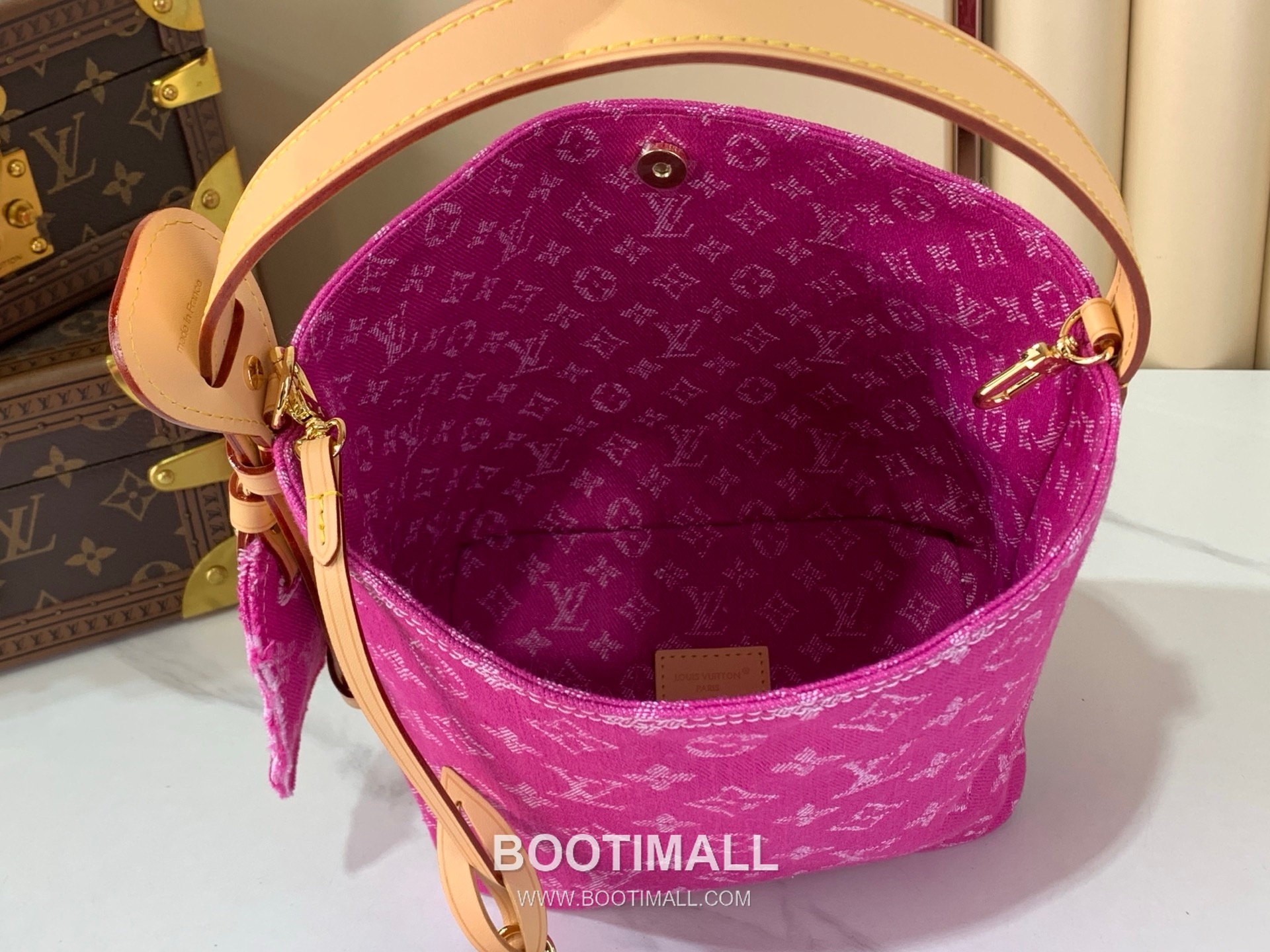 Louis Vuitton All In BB M27626 Monogram Denim Canvas Bucket Bag 루이비통 올 인 BB 모노그램 데님 캔버스 버킷백 16cm 9