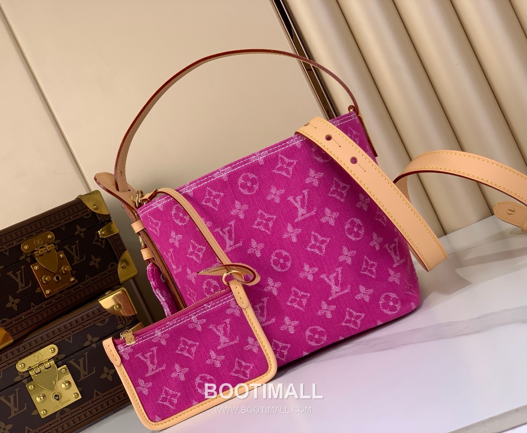 Louis Vuitton All In BB M27626 Monogram Denim Canvas Bucket Bag 루이비통 올 인 BB 모노그램 데님 캔버스 버킷백 16cm 10