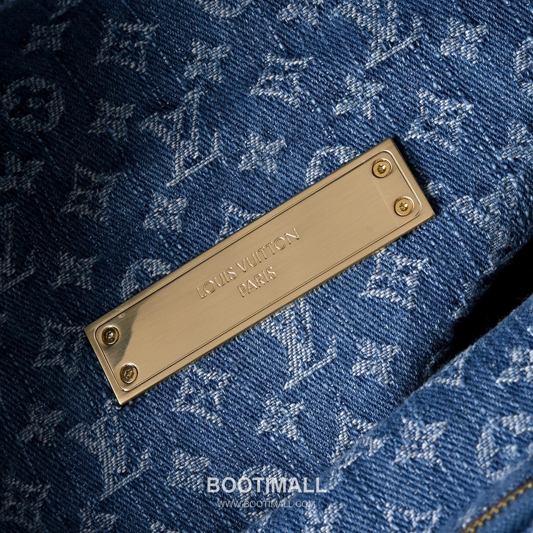 Louis Vuitton Dauphine Soft GM M13319 Monogram Denim Canvas Shoulder Bag 루이비통 도핀 소프트 GM 모노그램 데님 캔버스 숄더백 28cm 6