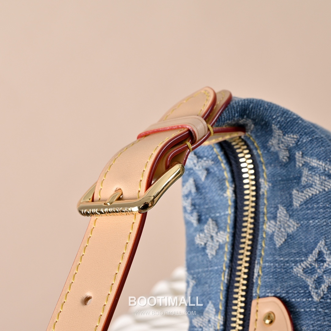 Louis Vuitton Hills Pochette M82949 Monogram Empreinte Denim Shoulder Bag 루이비통 힐스 포쉐트 모노그램 앙프렝뜨 데님 숄더백 20.5cm 5