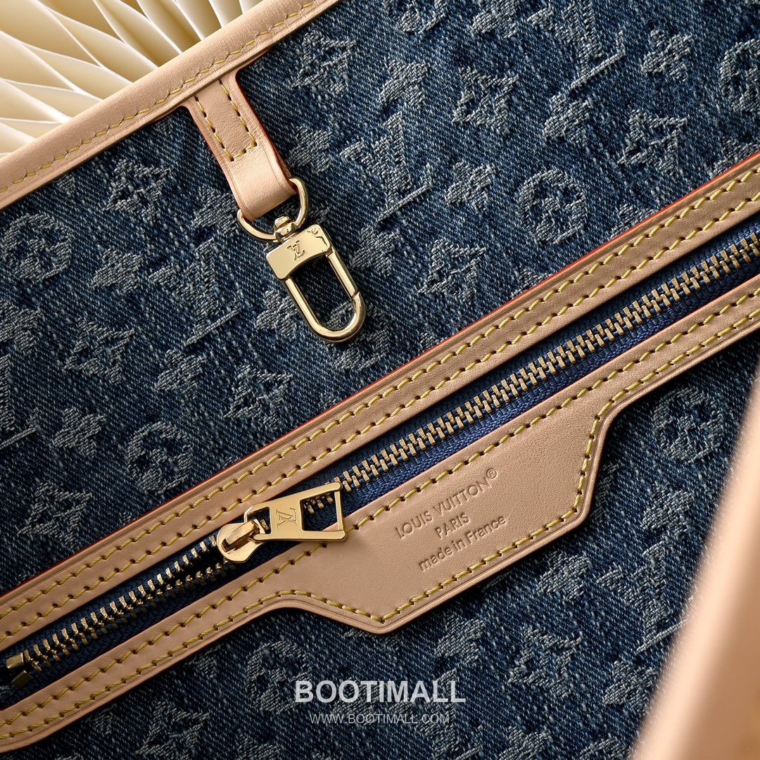 Louis Vuitton Neverfull MM M13192 Monogram Denim Canvas Shoulder Bag 루이비통 네버풀 MM 모노그램 데님 캔버스 숄더백 31cm 8