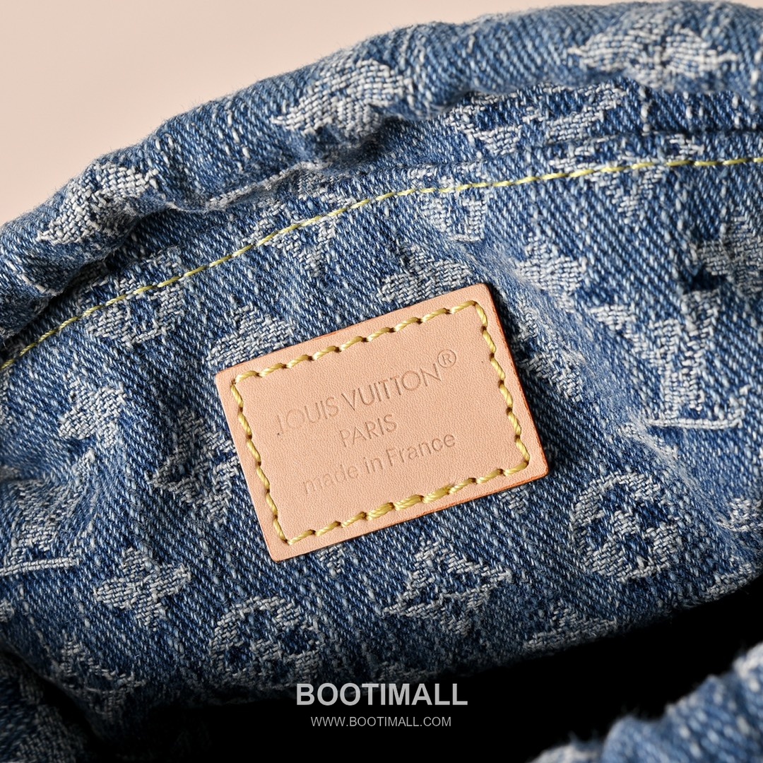 Louis Vuitton Nano Noé Backpack M83043 Monogram Denim Canvas Backpack 루이비통 나노 노에 백팩 모노그램 데님 캔버스 백팩 17.5cm 8