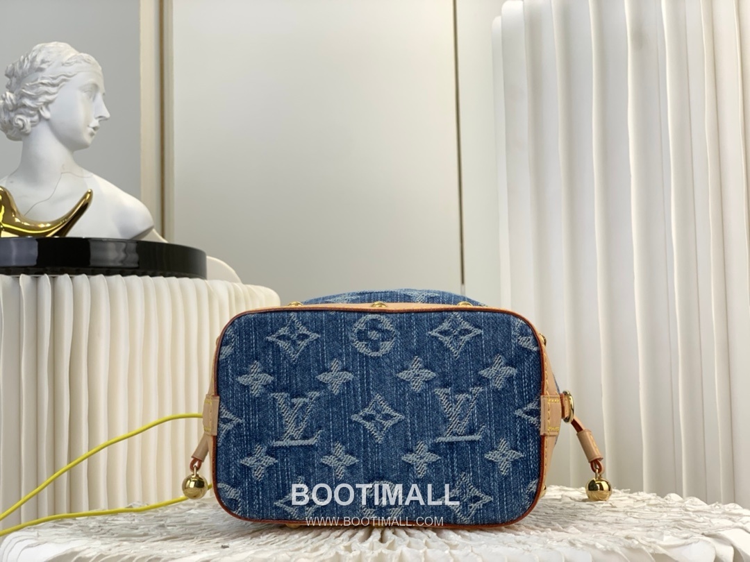 Louis Vuitton Nano Noé Backpack M83043 Monogram Denim Canvas Backpack 루이비통 나노 노에 백팩 모노그램 데님 캔버스 백팩 17.5cm 4